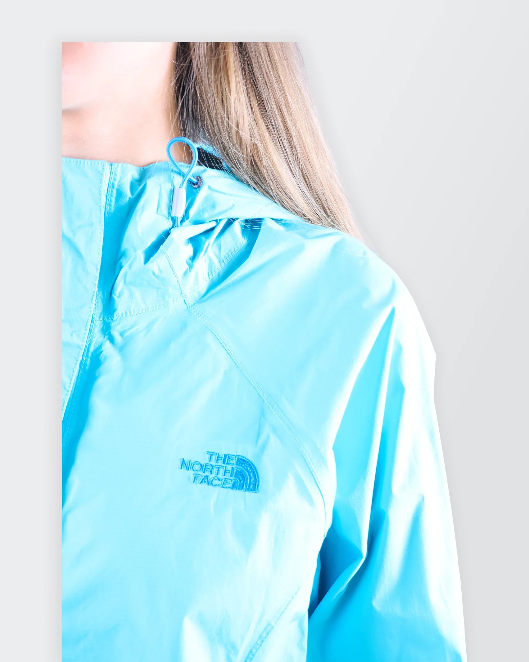 The North Face Blue Windbreaker Jacket - M