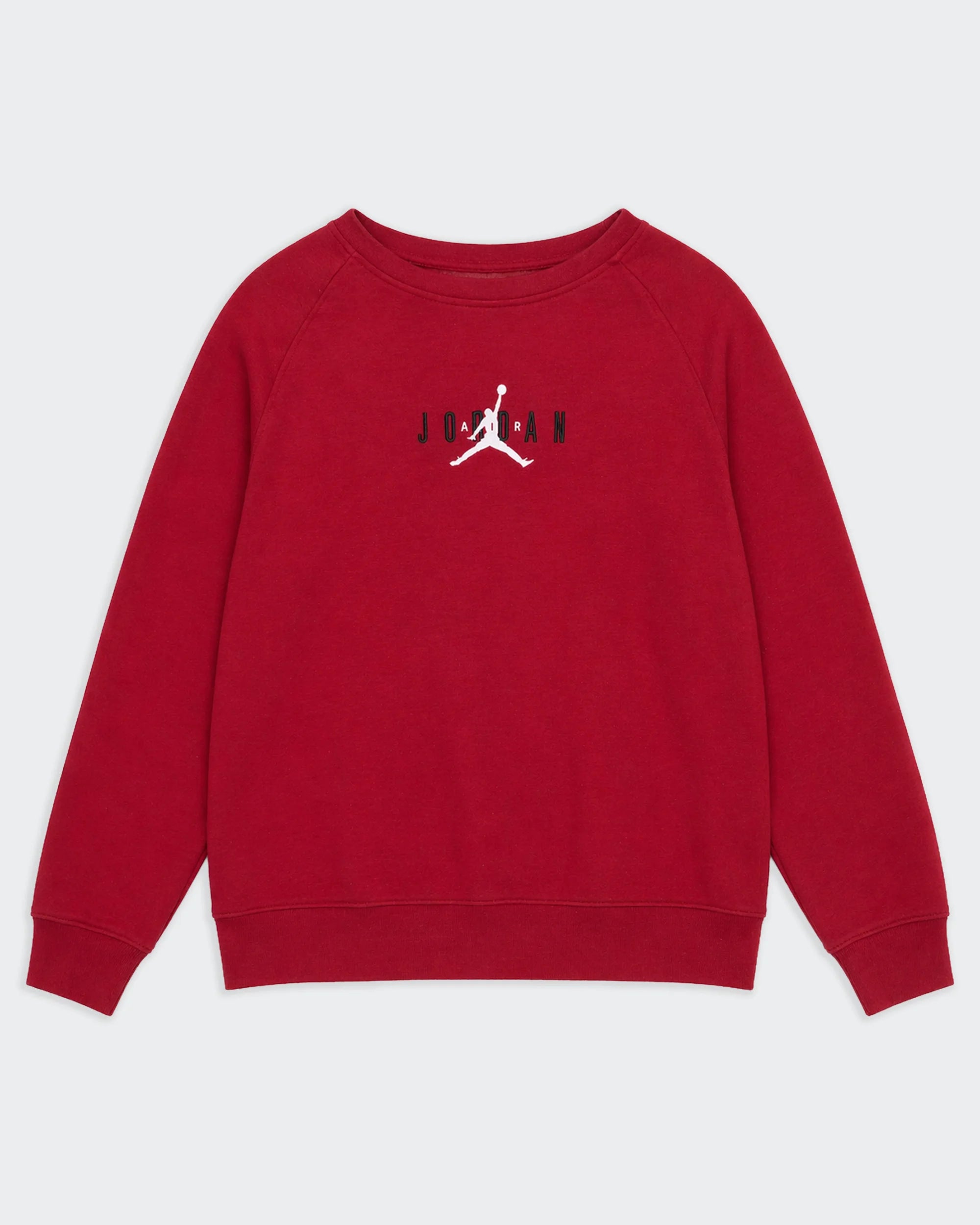 Air Jordan Red Crewneck Sweater - M