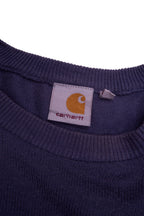Carhartt Navy Crewneck Jumper - L