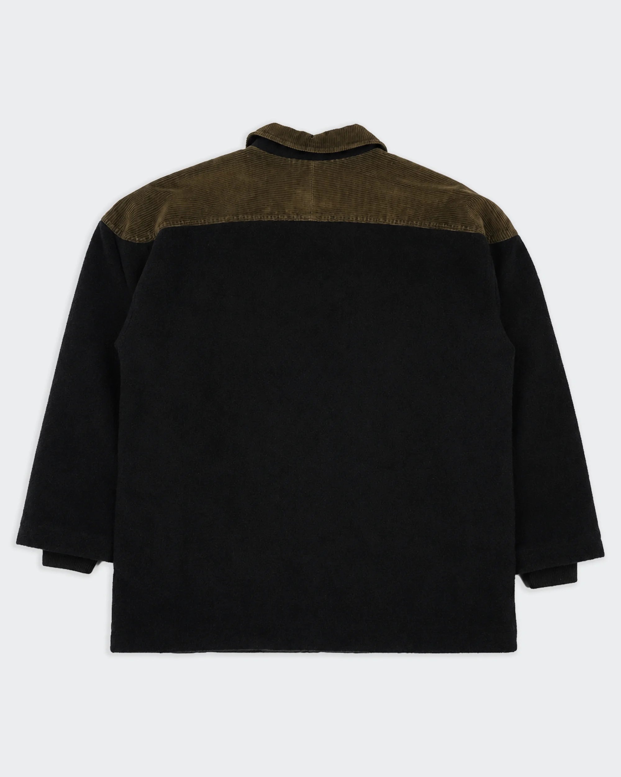 Burberry 1990's Brown Wool Overcoat - M