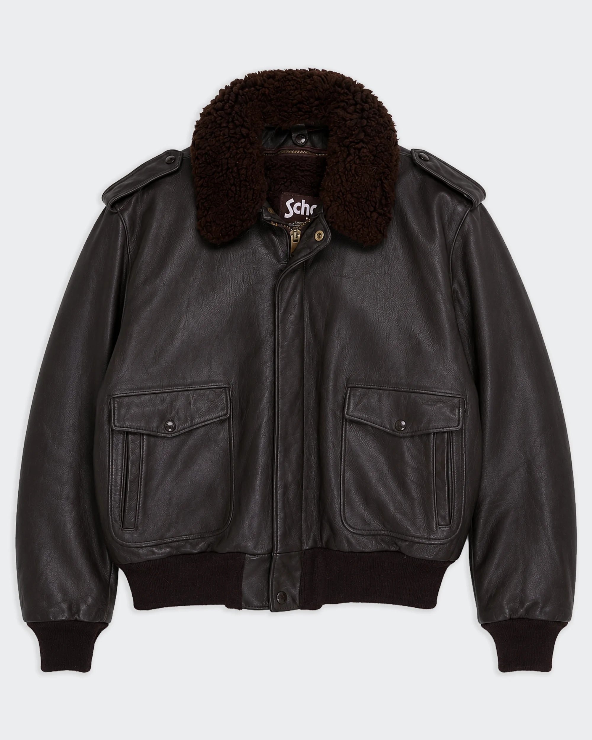 Schott Brown Jacket - L