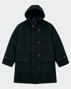 Burberry Green Duffle Coat - XL
