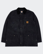 Carhartt Black Duster Jacket - L