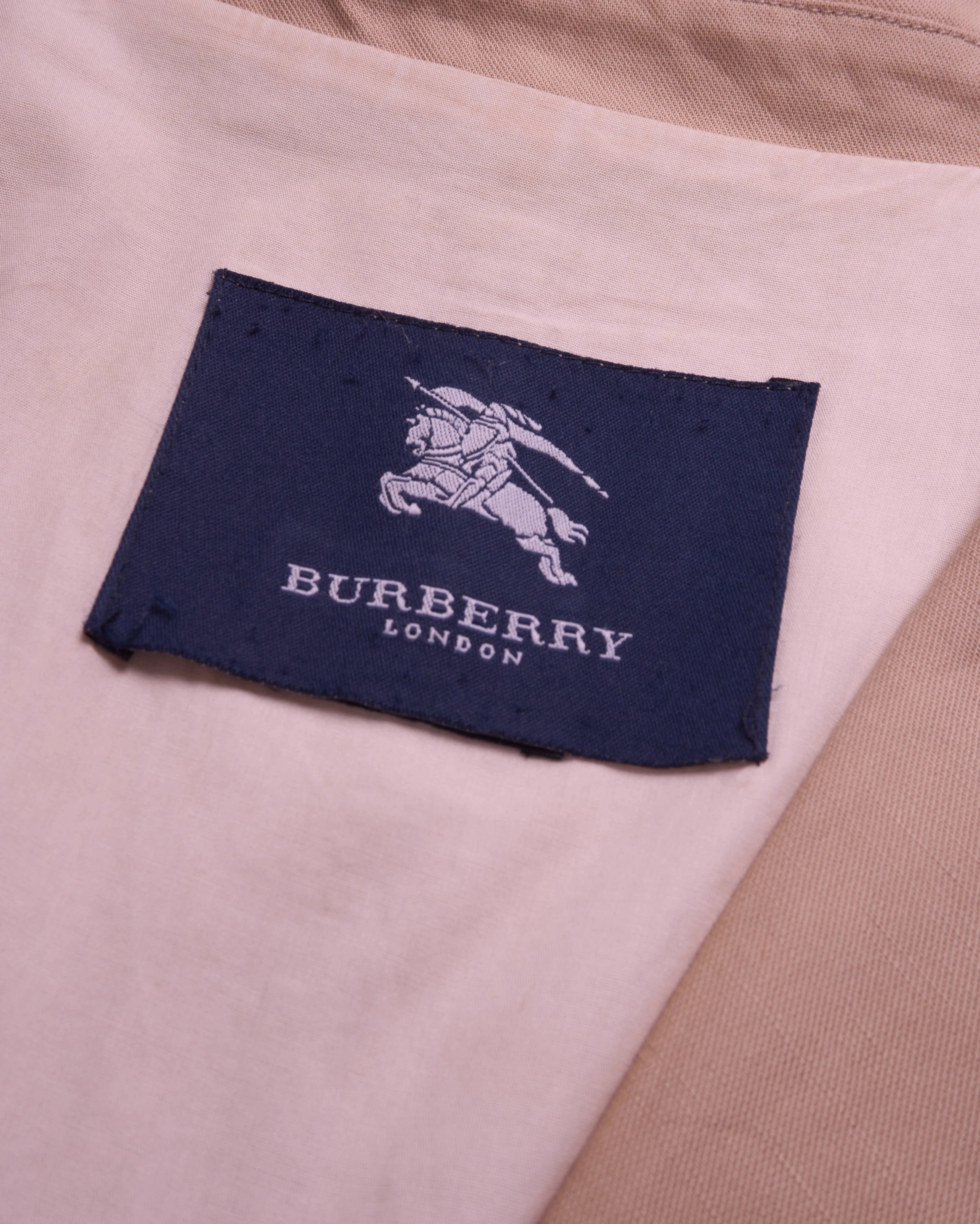 Burberry Beige Single-breasted Blazer - L