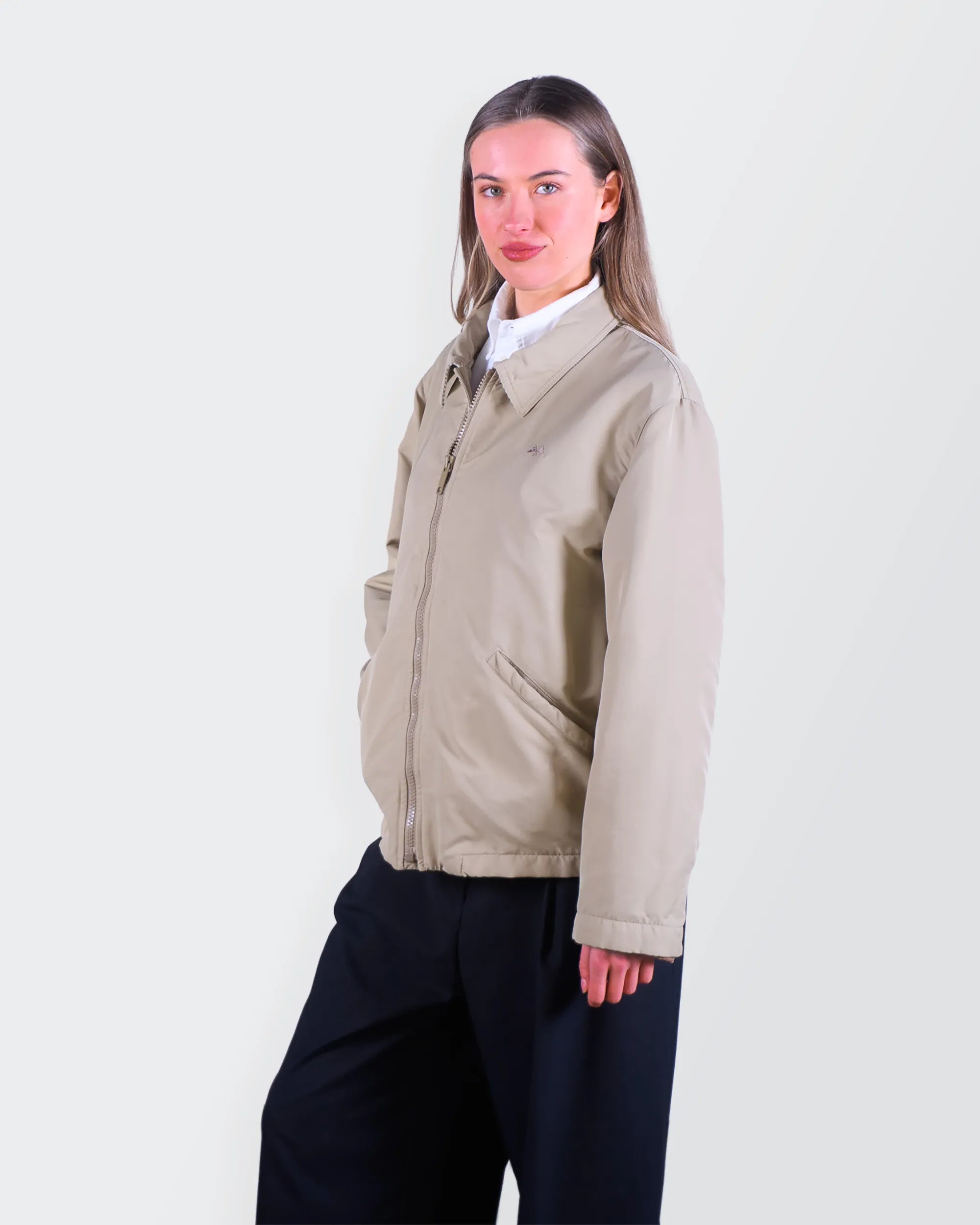 Burberry 2000's Beige Harrington Jacket - M