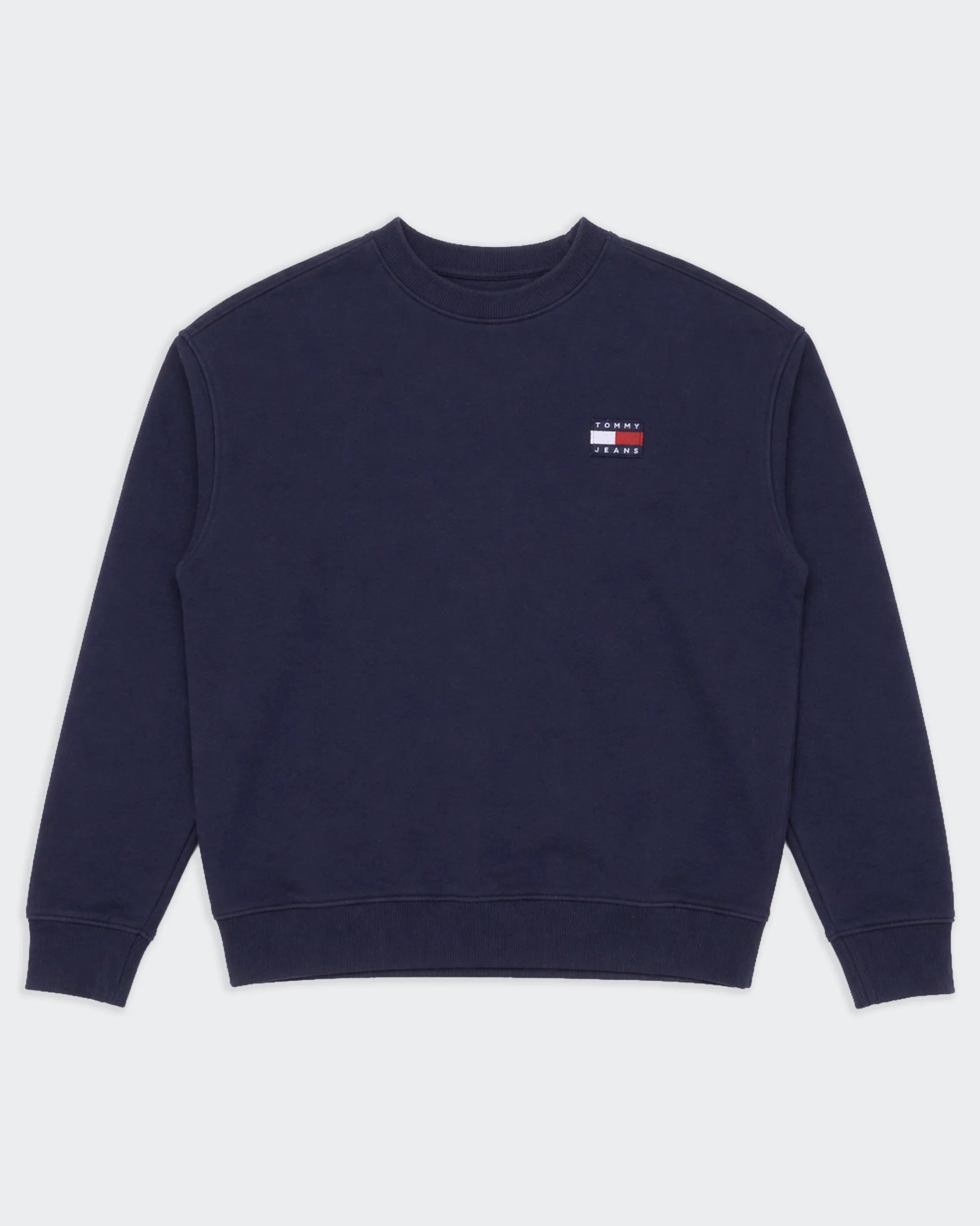 Tommy Jeans Navy Crewneck Jumper - S