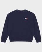 Tommy Jeans Navy Crewneck Jumper - S