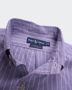 Ralph Lauren Purple Button-down Shirt - XL