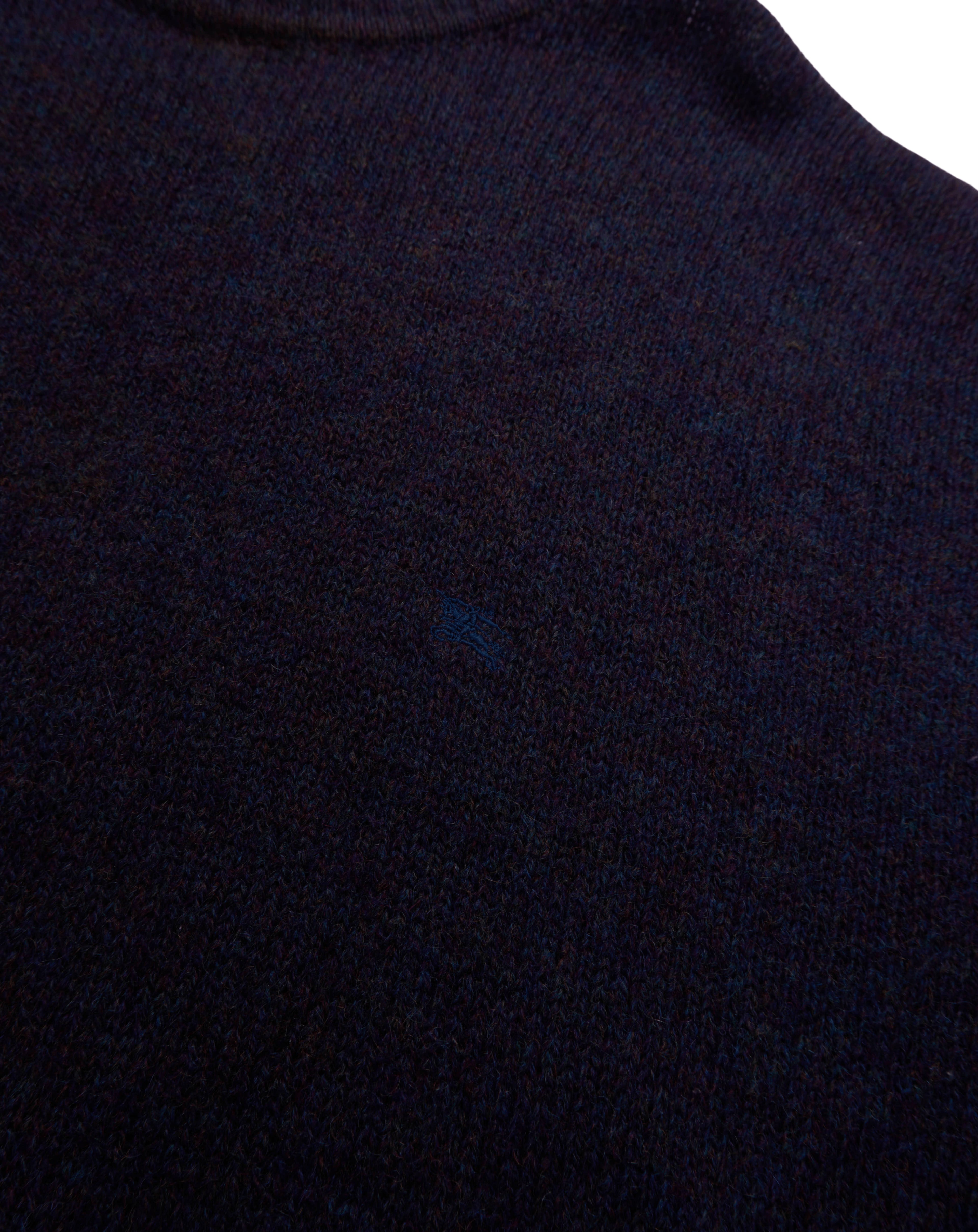 Burberry Blue Crewneck Jumper - XL