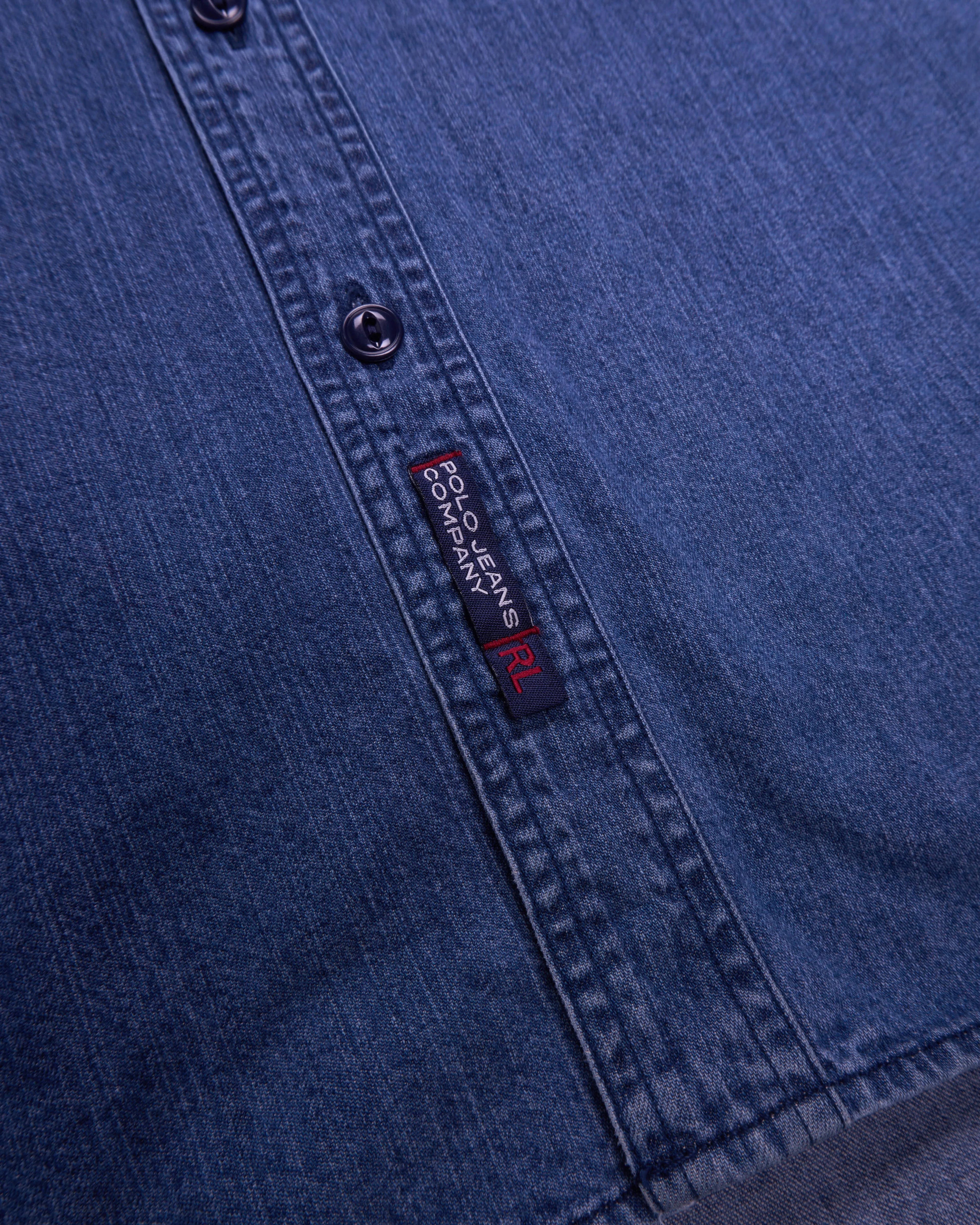 Ralph Lauren Blue Button-up Shirt - L