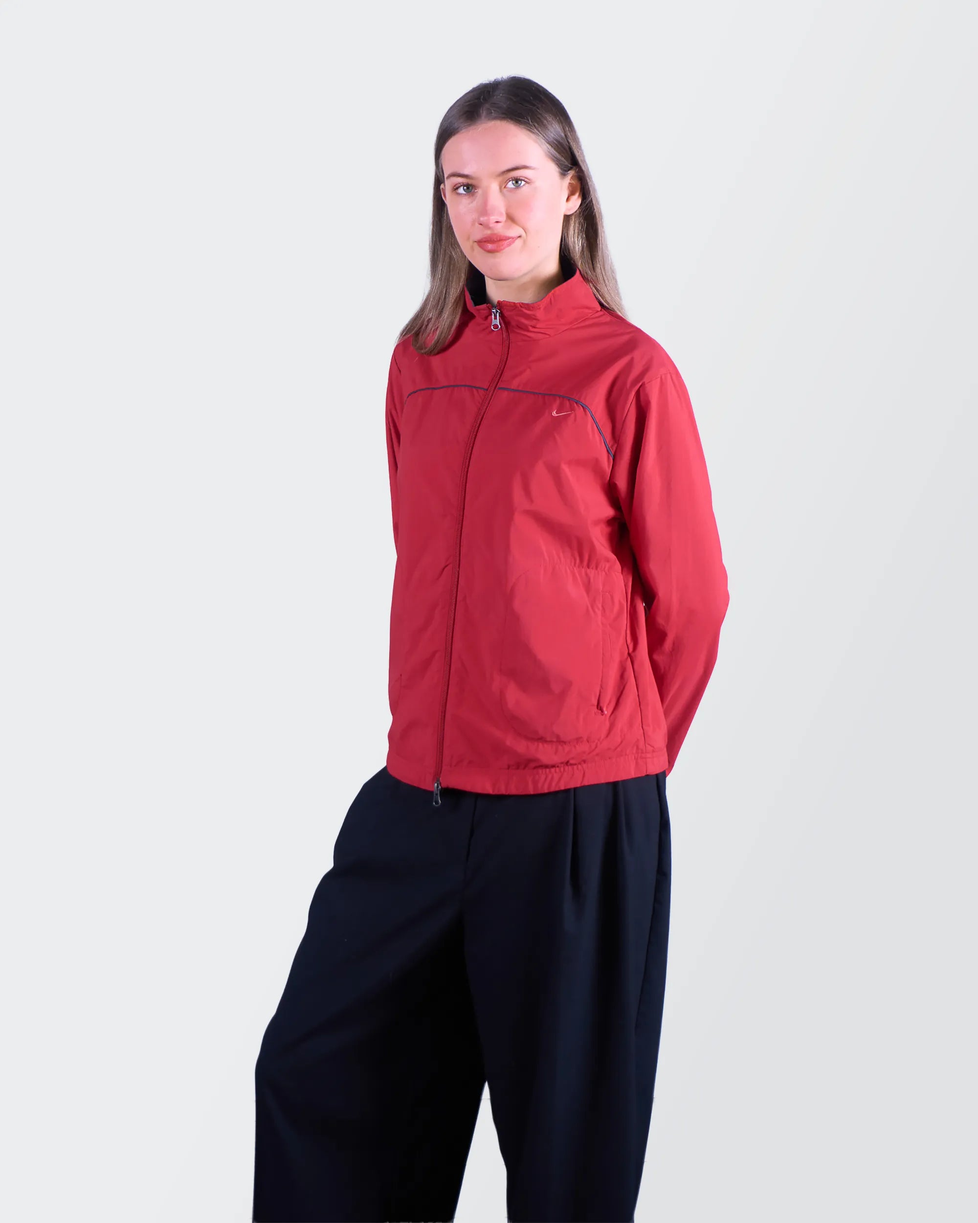 Nike Red Track Jacket - S