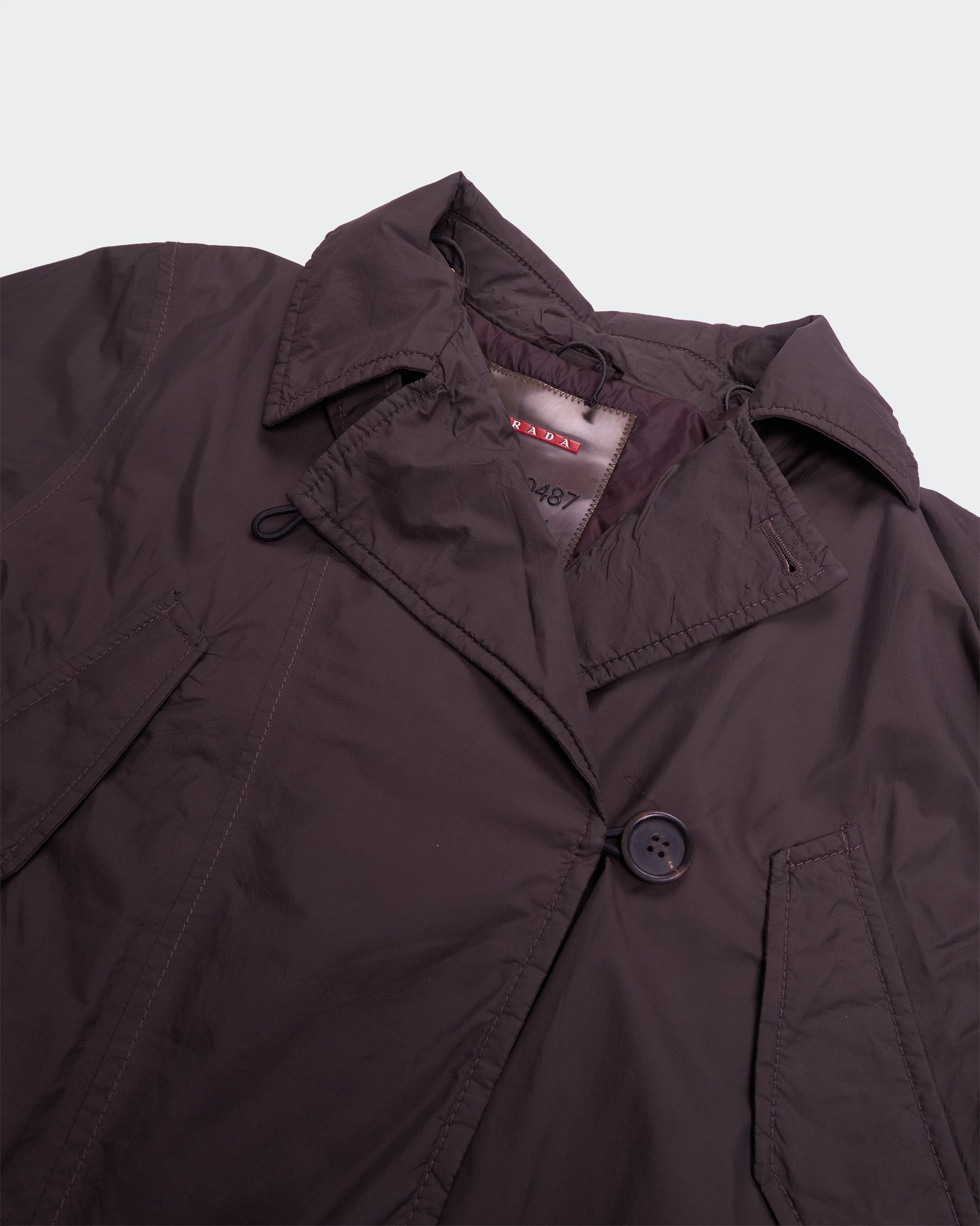 Prada Brown Trenchcoat - L