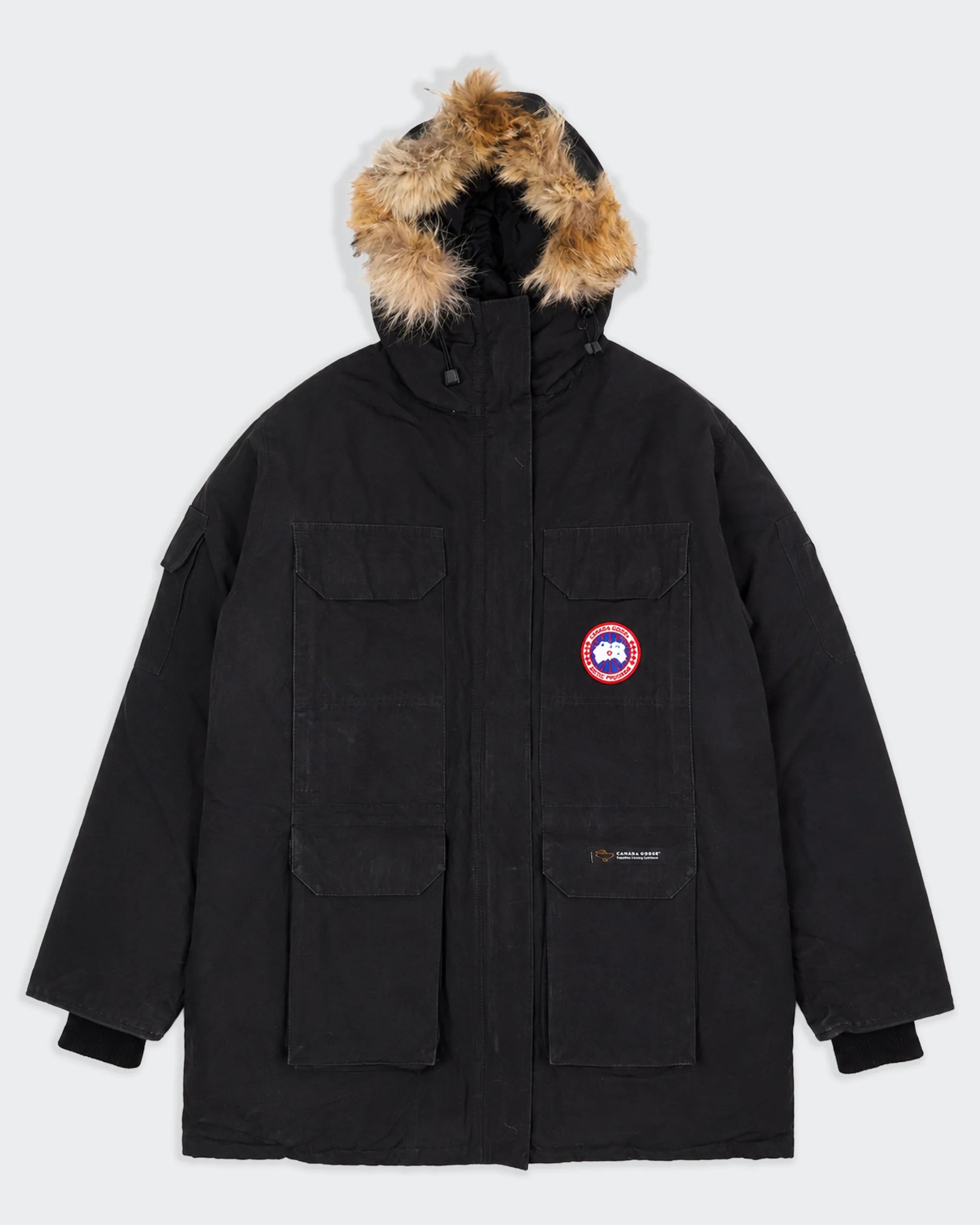 Canada Goose Black Parka Coat - XL
