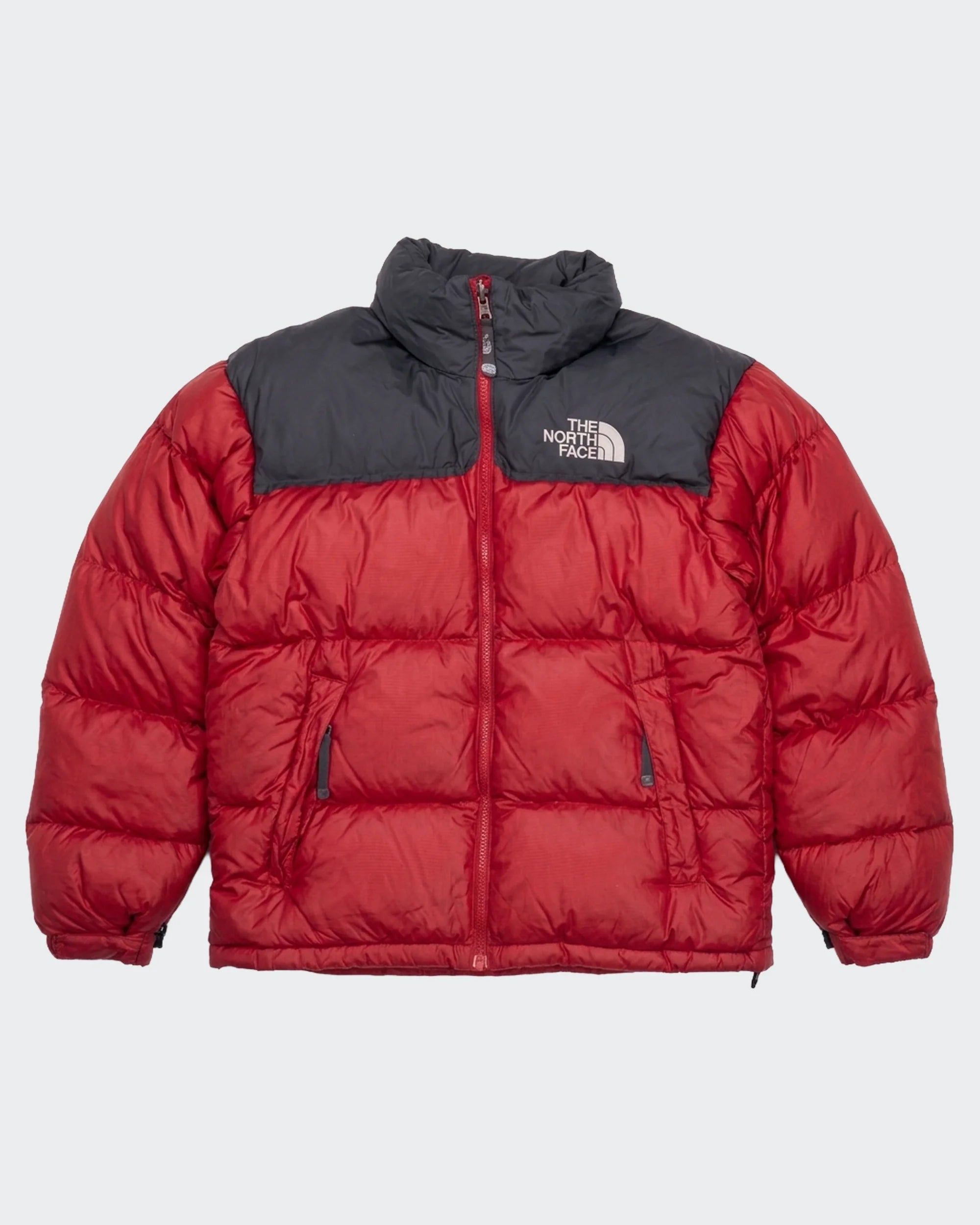 The North Face Red Puffer Jacket - M