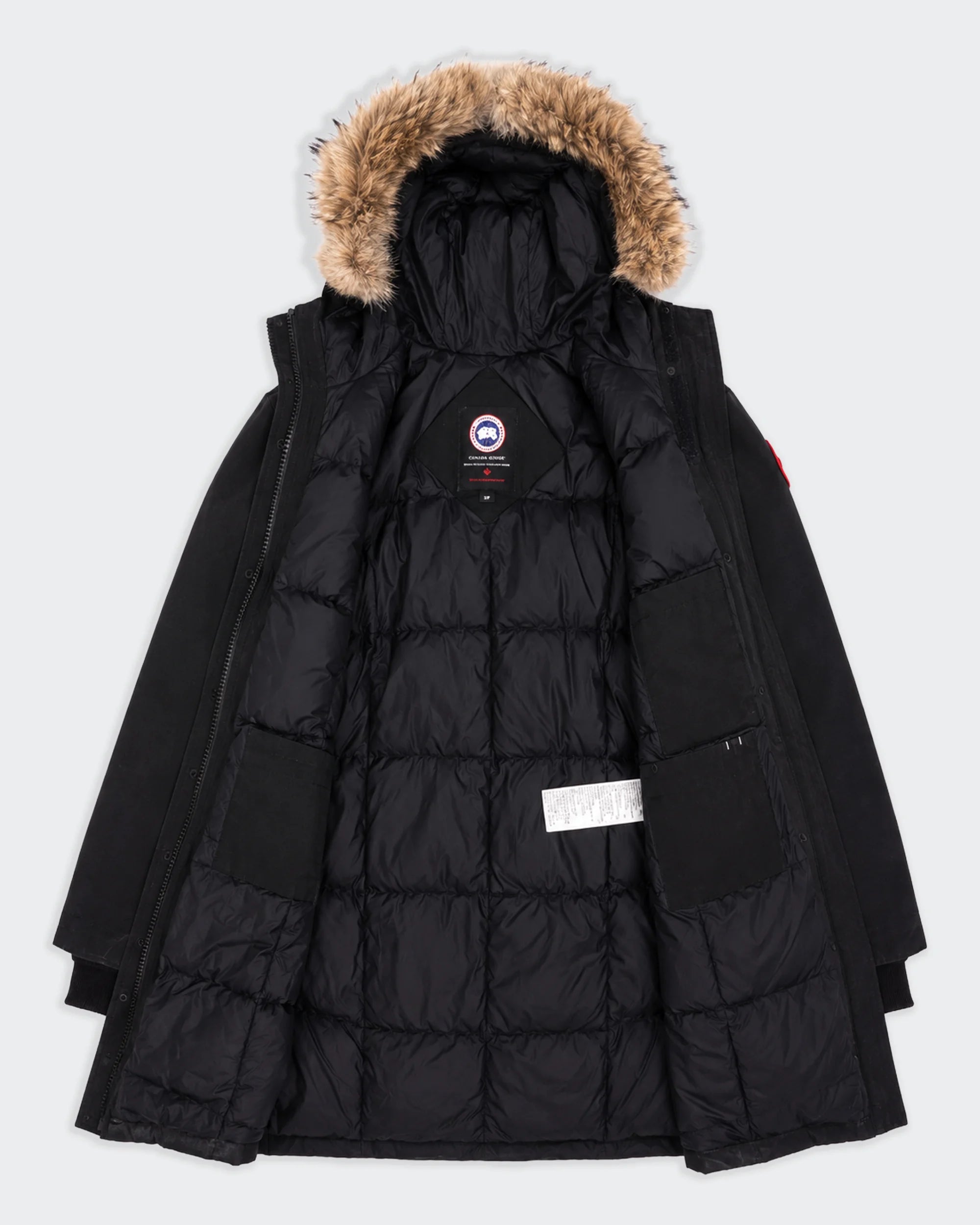 Canada Goose Black Parka Coat - M