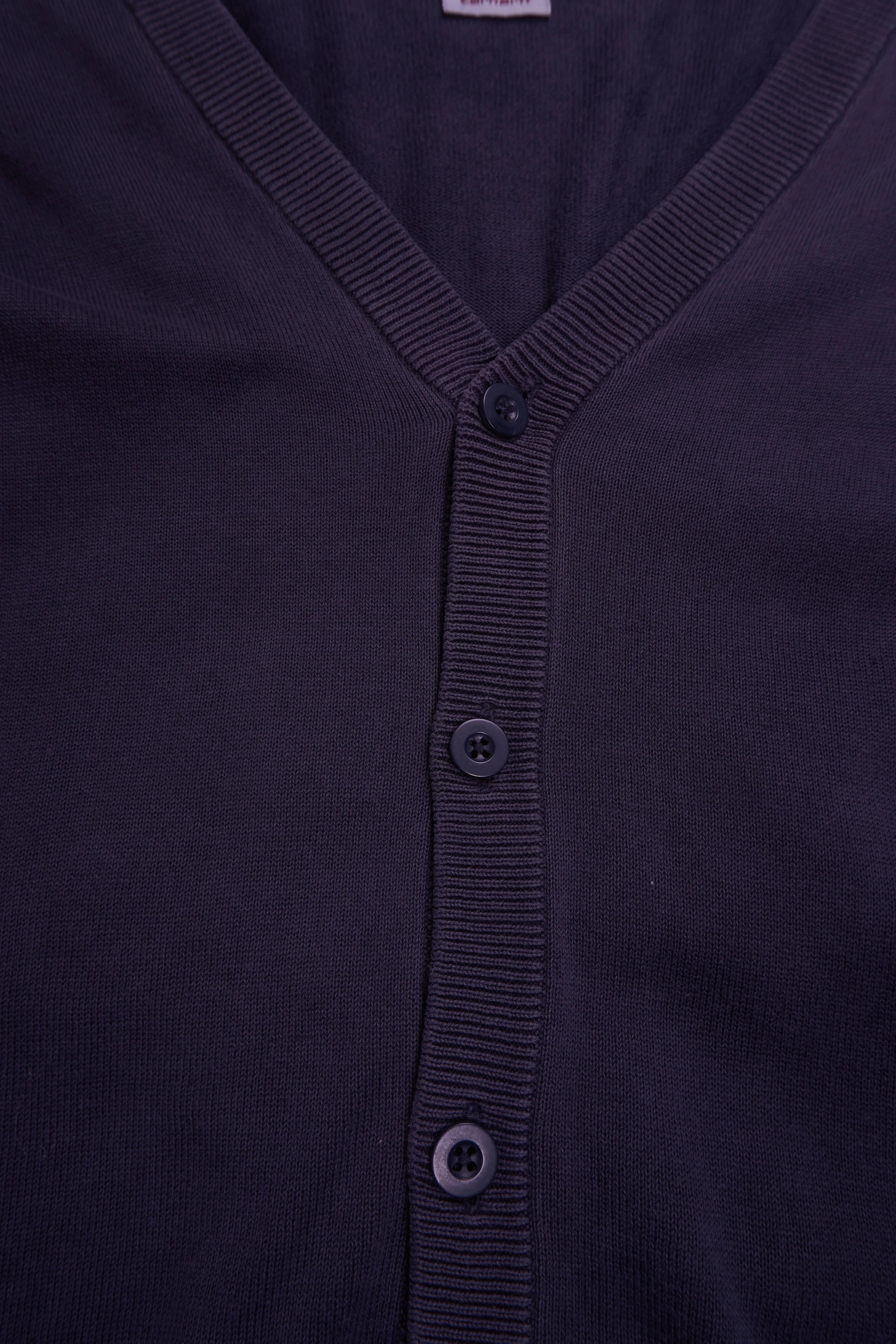 Carhartt Navy Button Cardigan - M