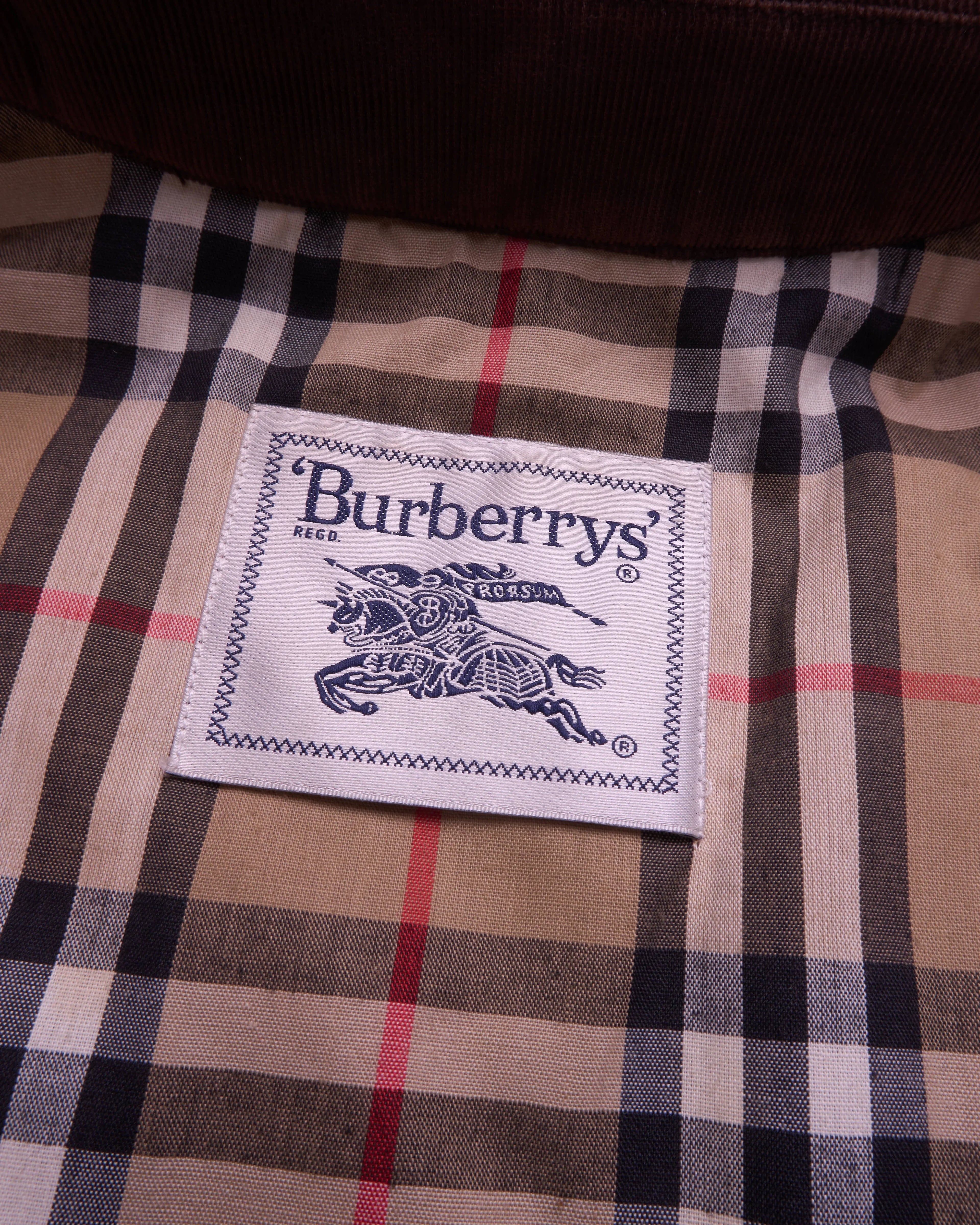 Burberry Brown Quilted Jacket - XL