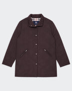 Burberry Brown Quilted Jacket - L