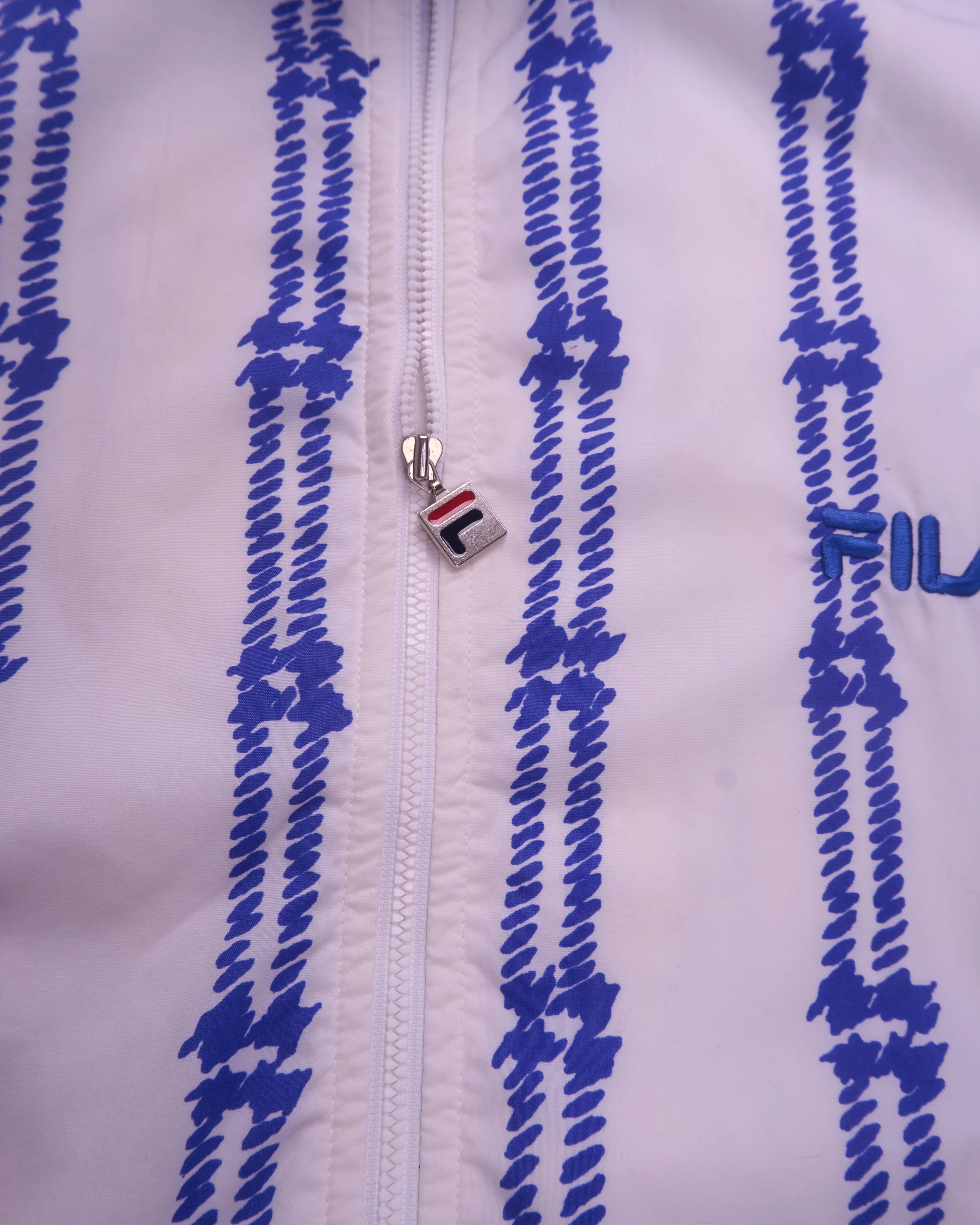 Fila White Track Jacket - XL