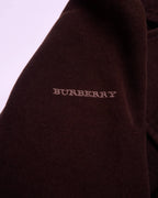 Burberry Brown Double-Breasted Blazer - S