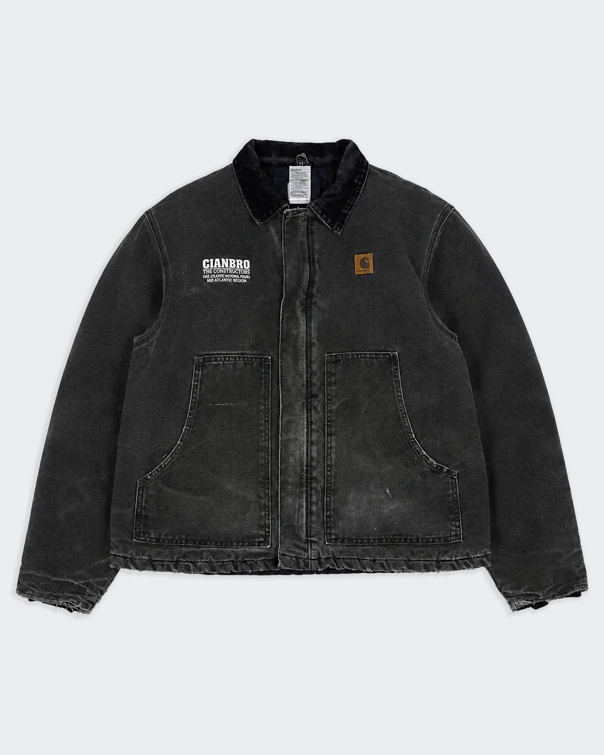 Carhartt zwarte Arctic jas maat M, katoen