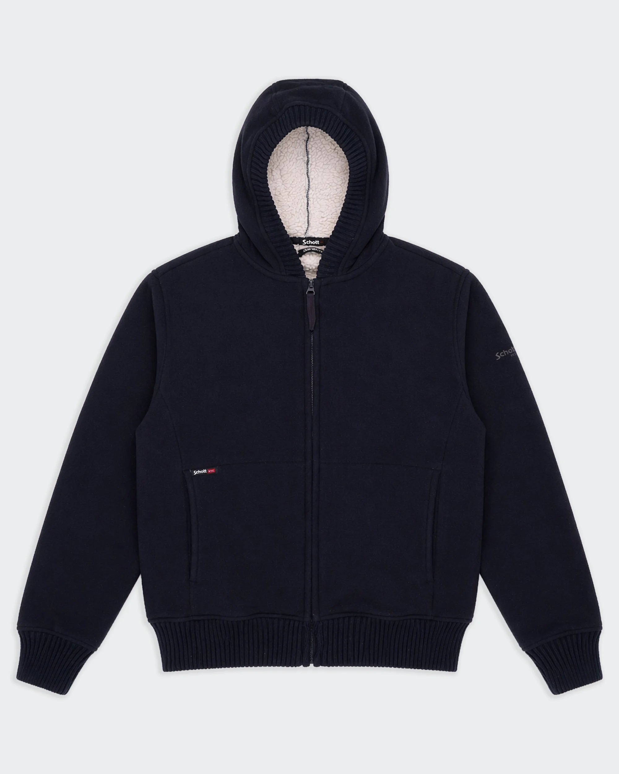 Schott Black Hoodie -