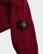 Stone Island Red Wool Crewneck Sweater - XL