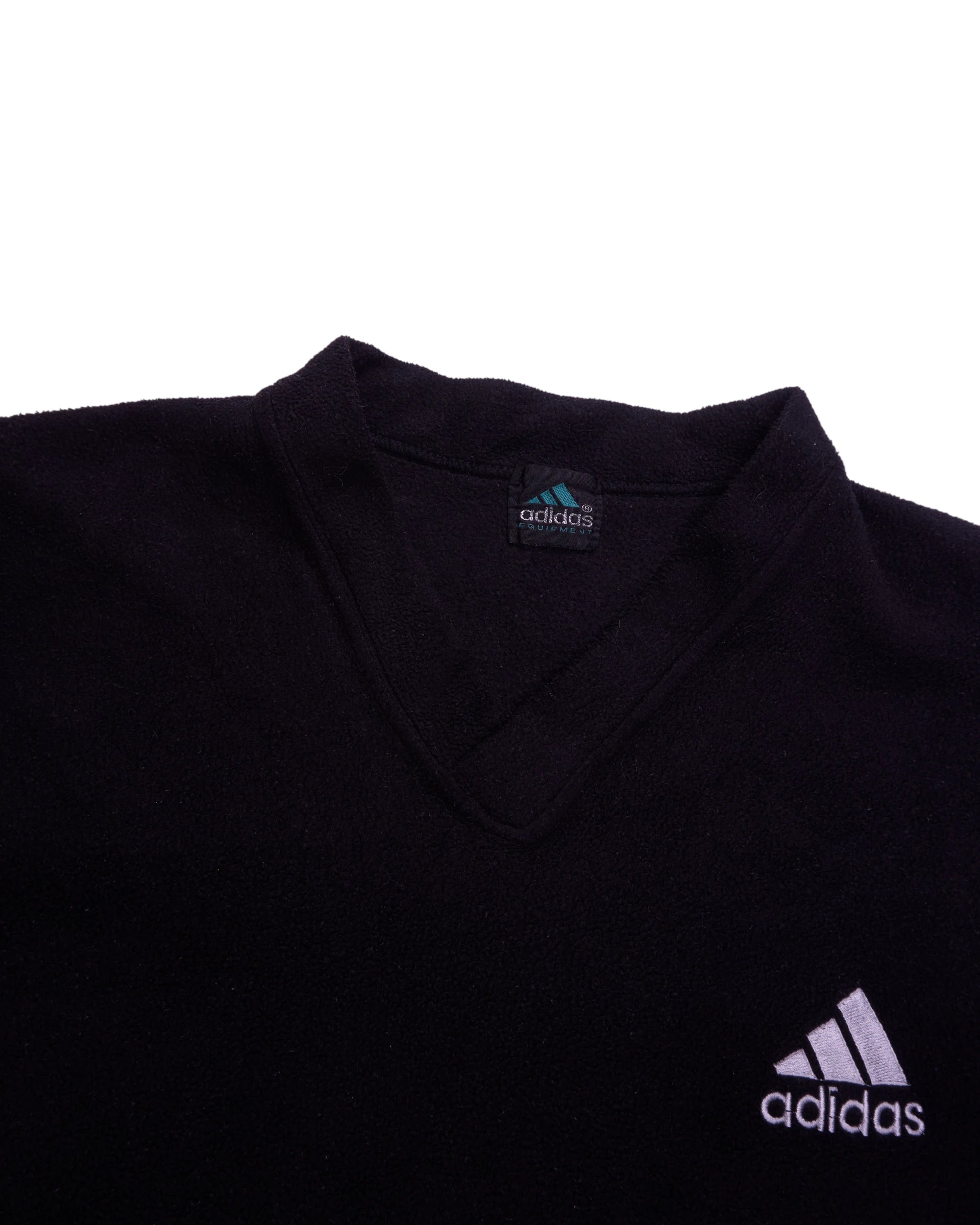 Adidas Black V-neck Jumper - L