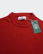 Stone Island oranje trui met ronde hals - maat L