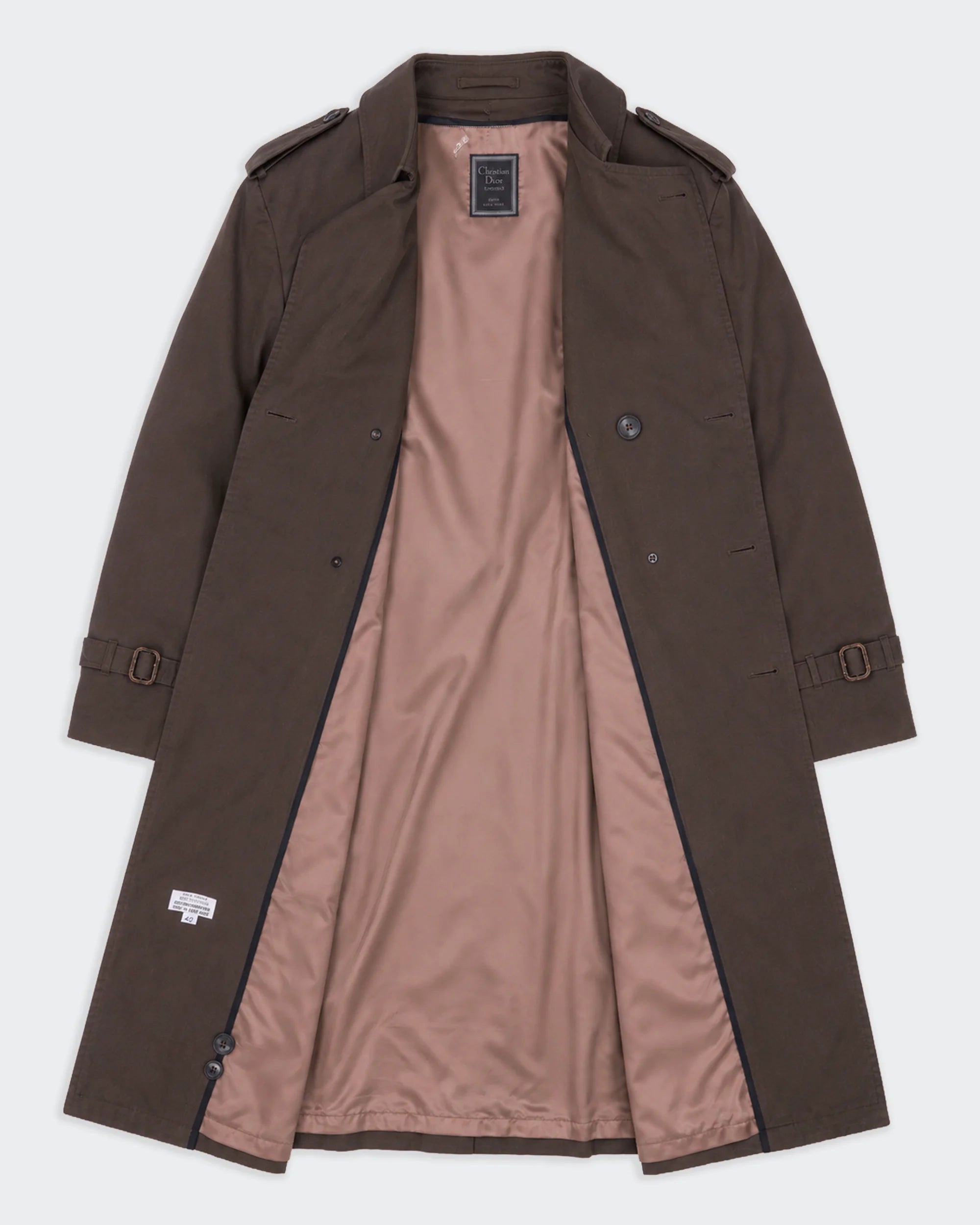 Christian Dior Brown Trenchcoat - L