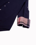 Burberry Navy Button-up Shirt - M
