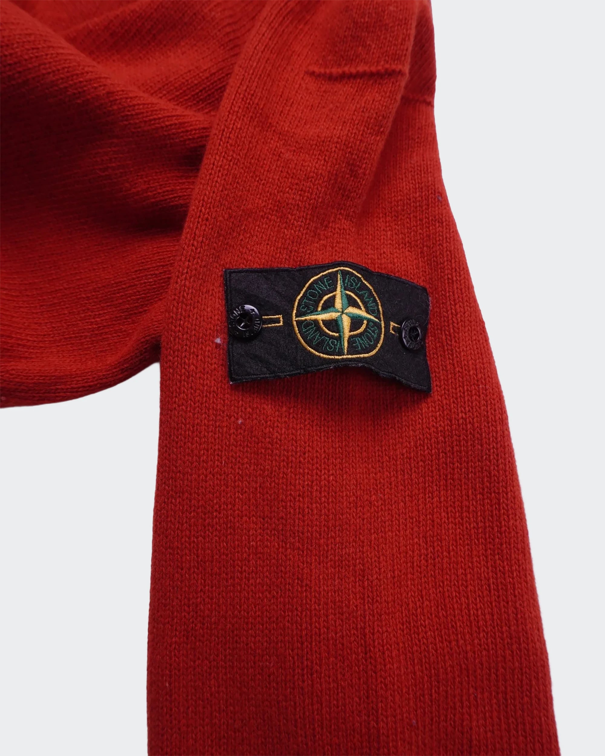 Stone Island oranje trui met ronde hals - maat L