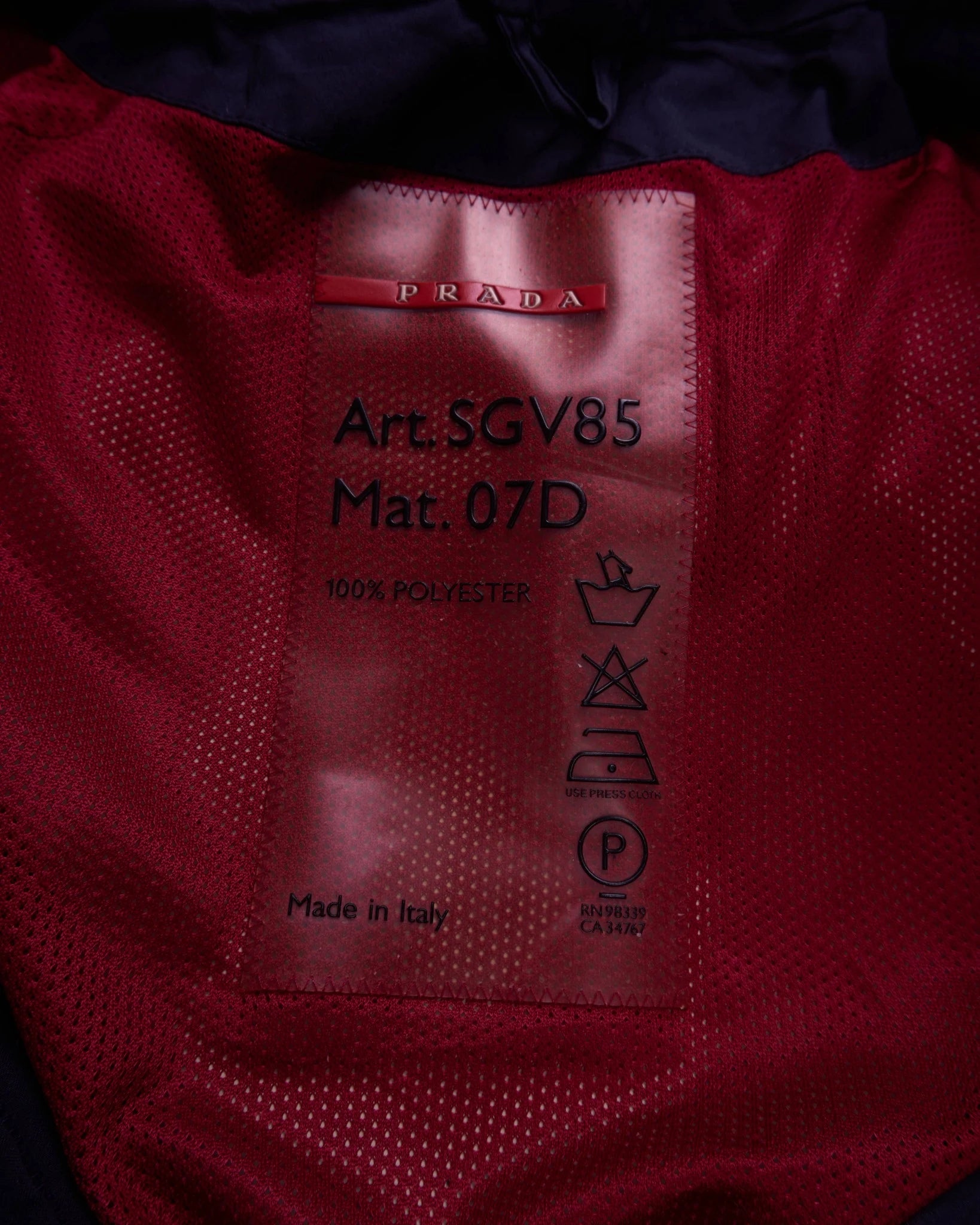 Prada Navy Jacket - XL