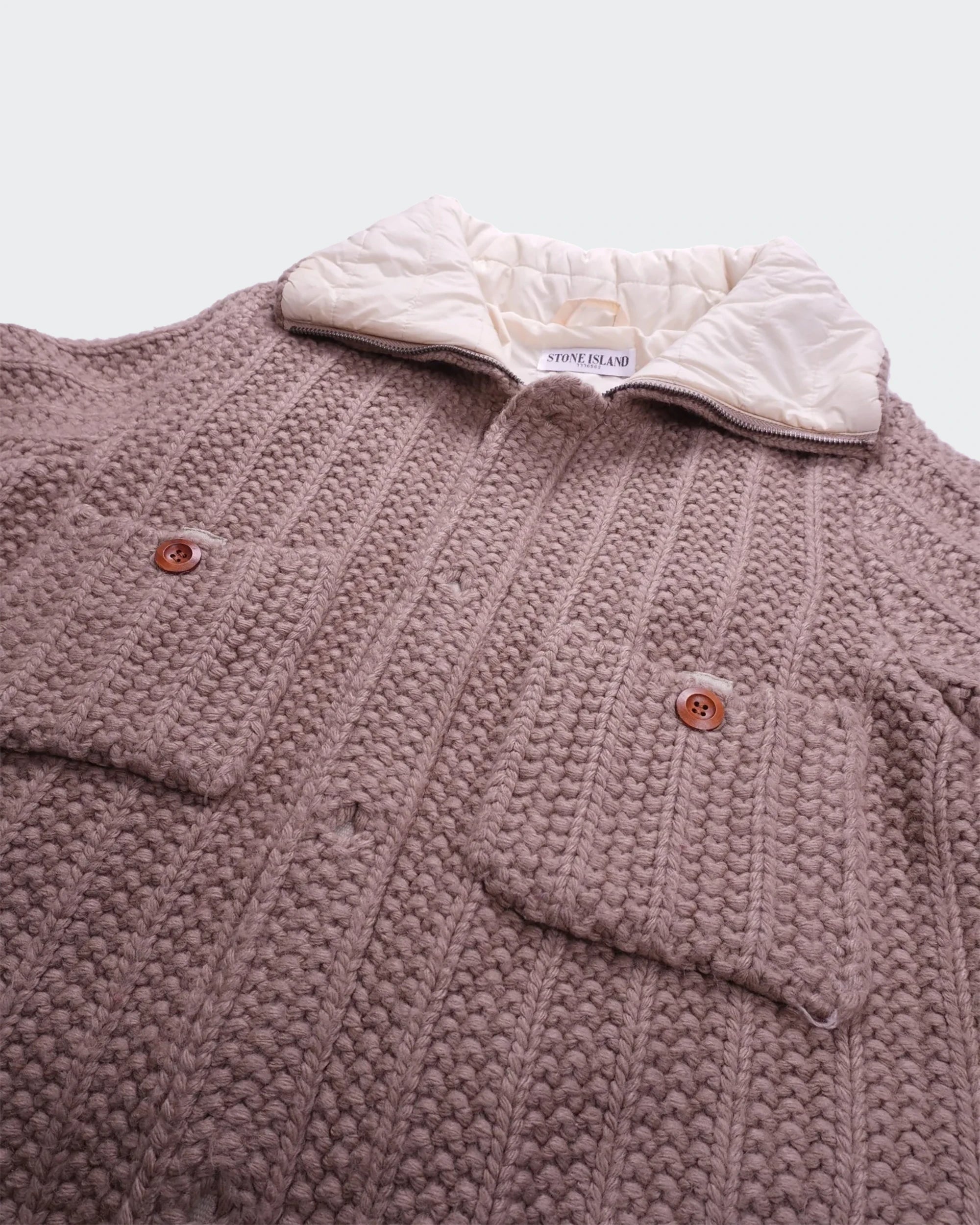 Stone Island beige jas - S