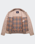 Burberry Beige Bomber Jacket - M