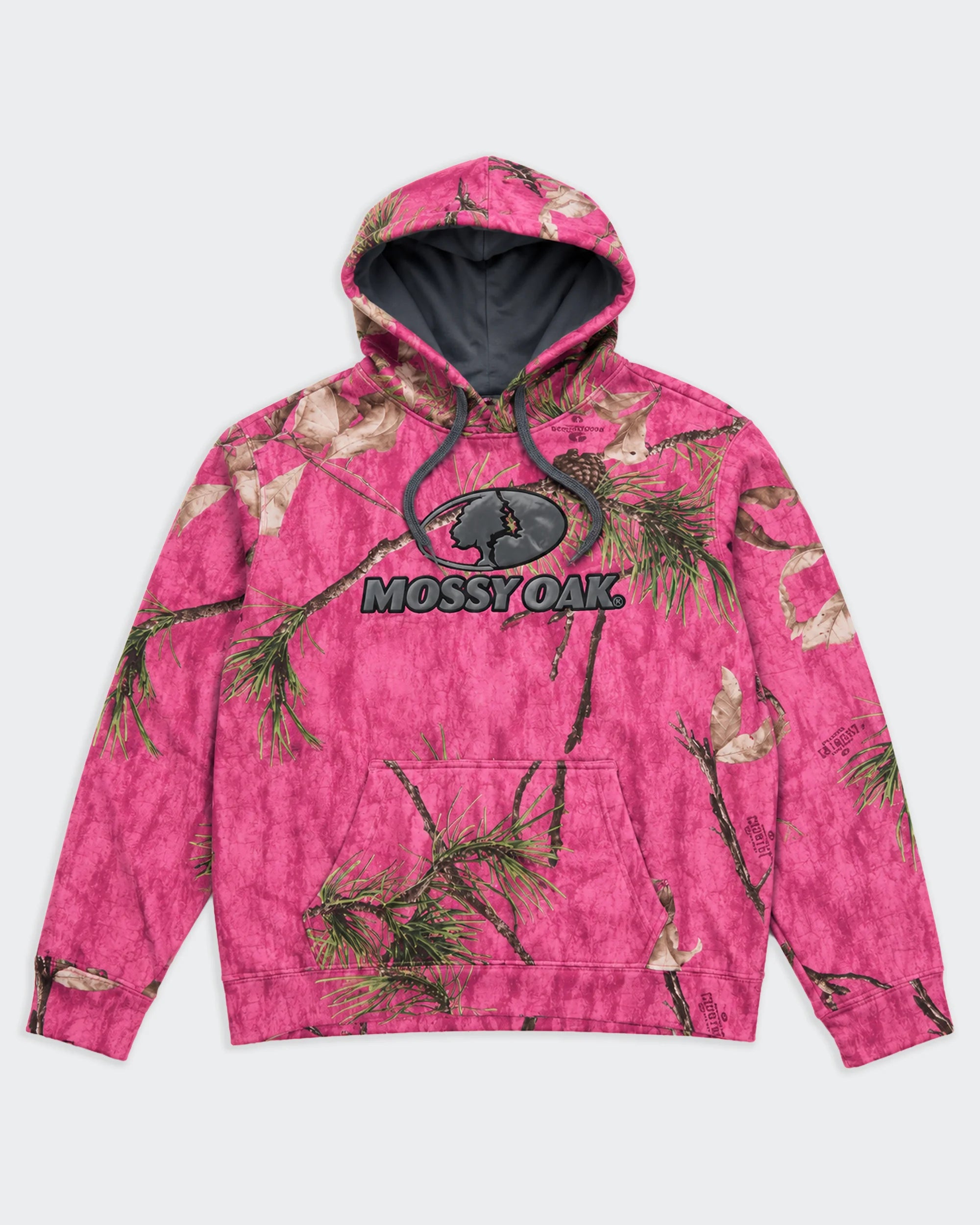 Mossy Oak Pink Hoodie - M