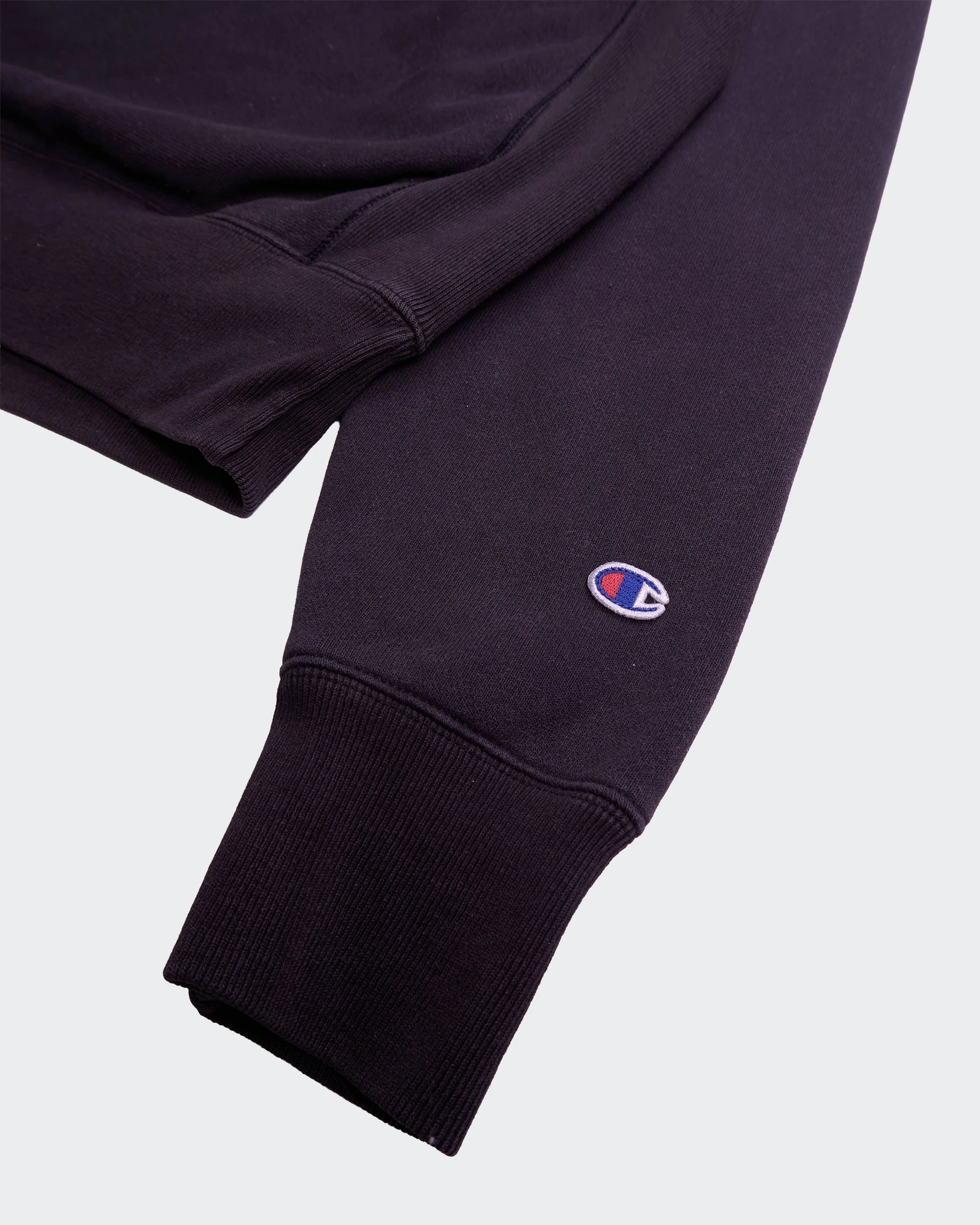 Champion Black Crewneck Jumper - M