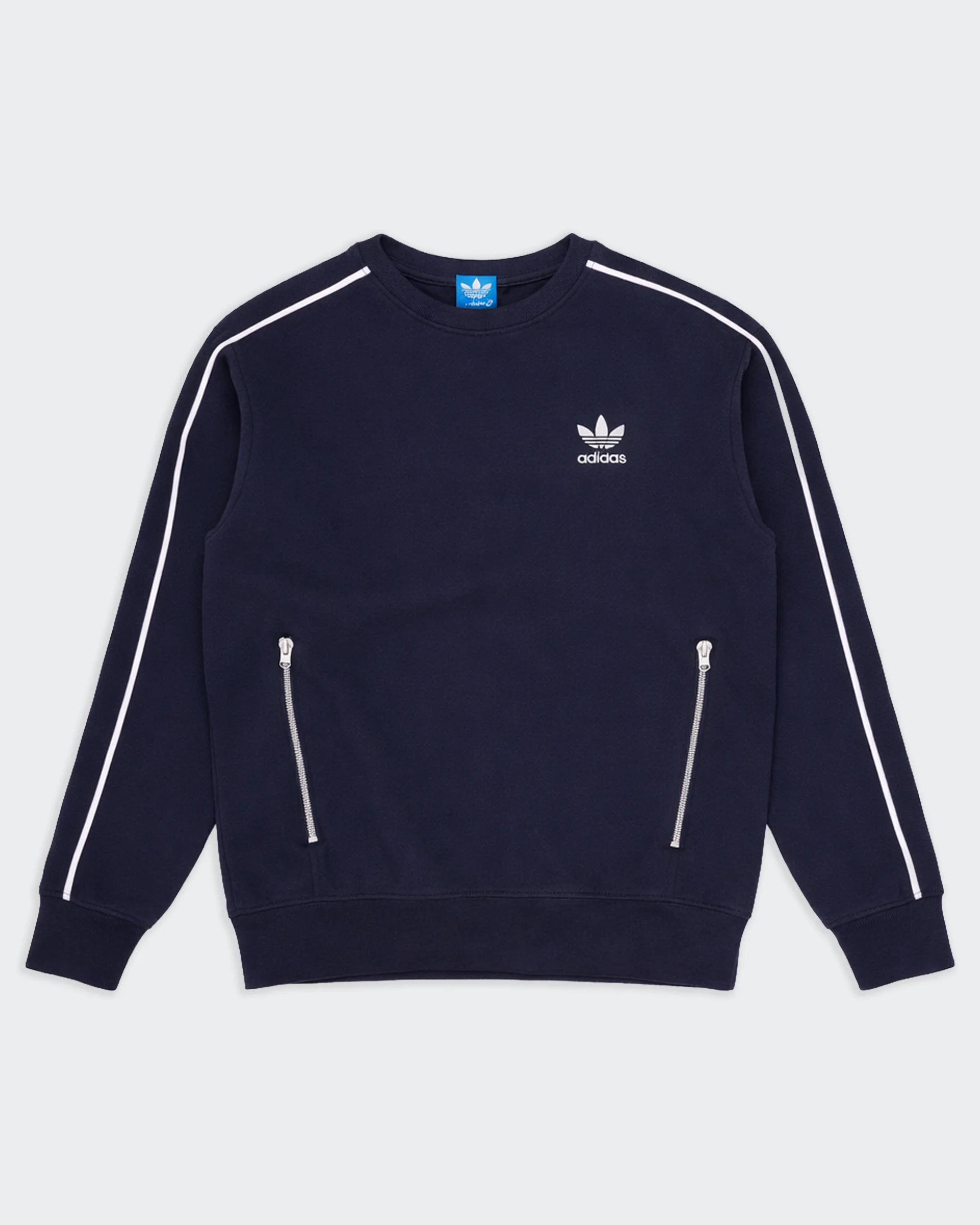 Adidas Navy Crewneck Sweater -