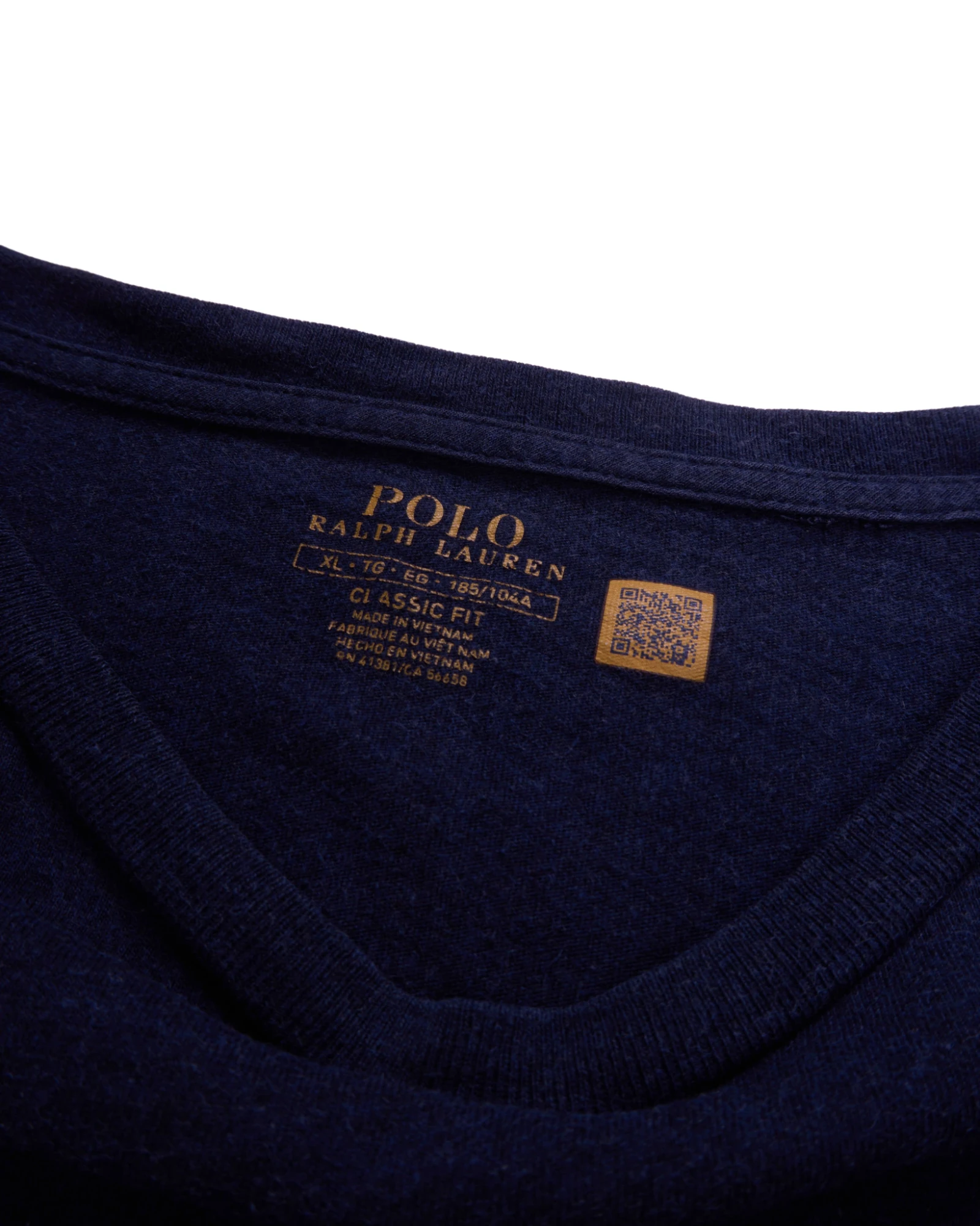Polo Ralph Lauren Navy Long Sleeve T-shirt -