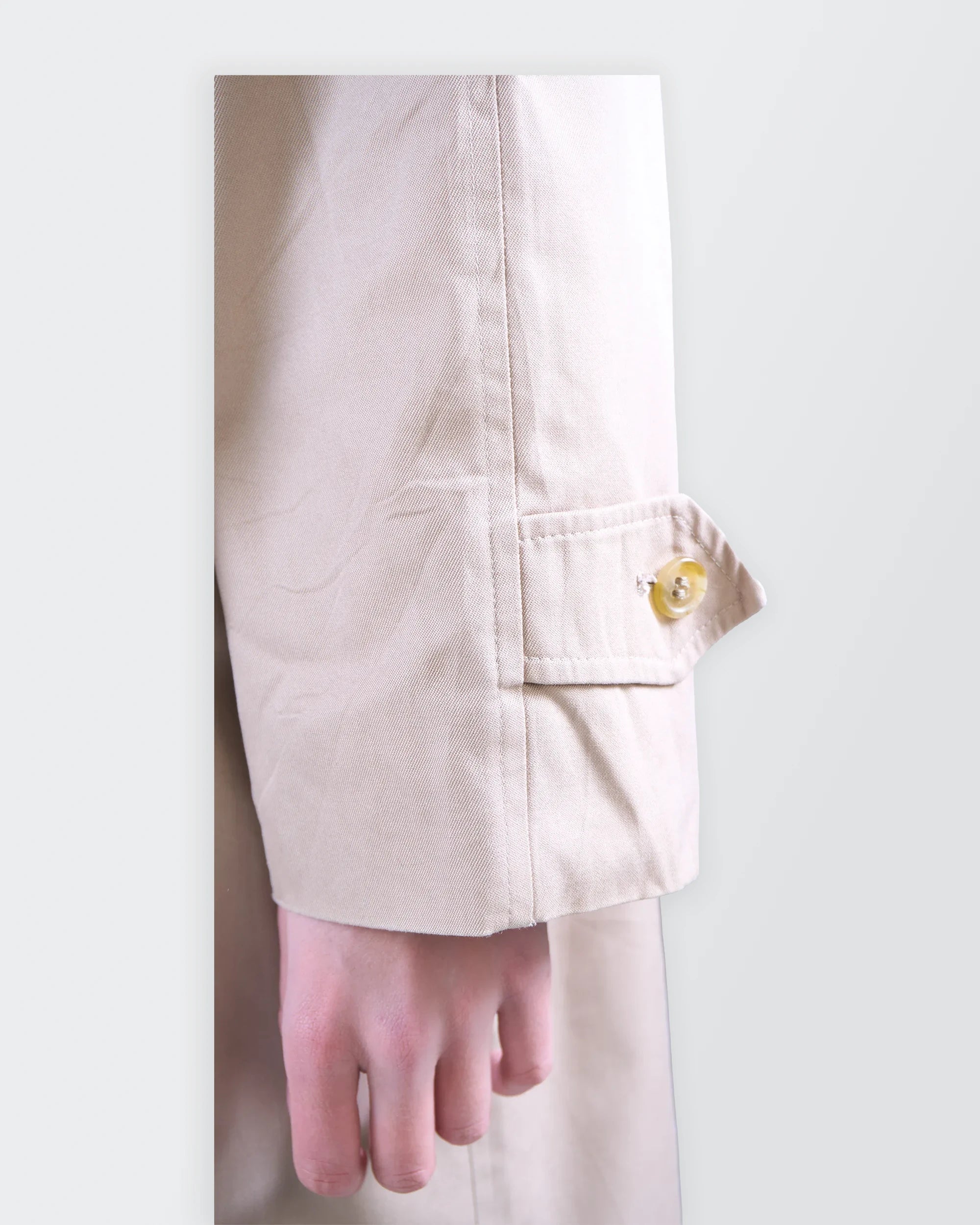 Burberry Beige Car Coat -