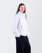 Prada White Puffer Jacket - S
