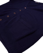 Lacoste Navy Button Cardigan - L