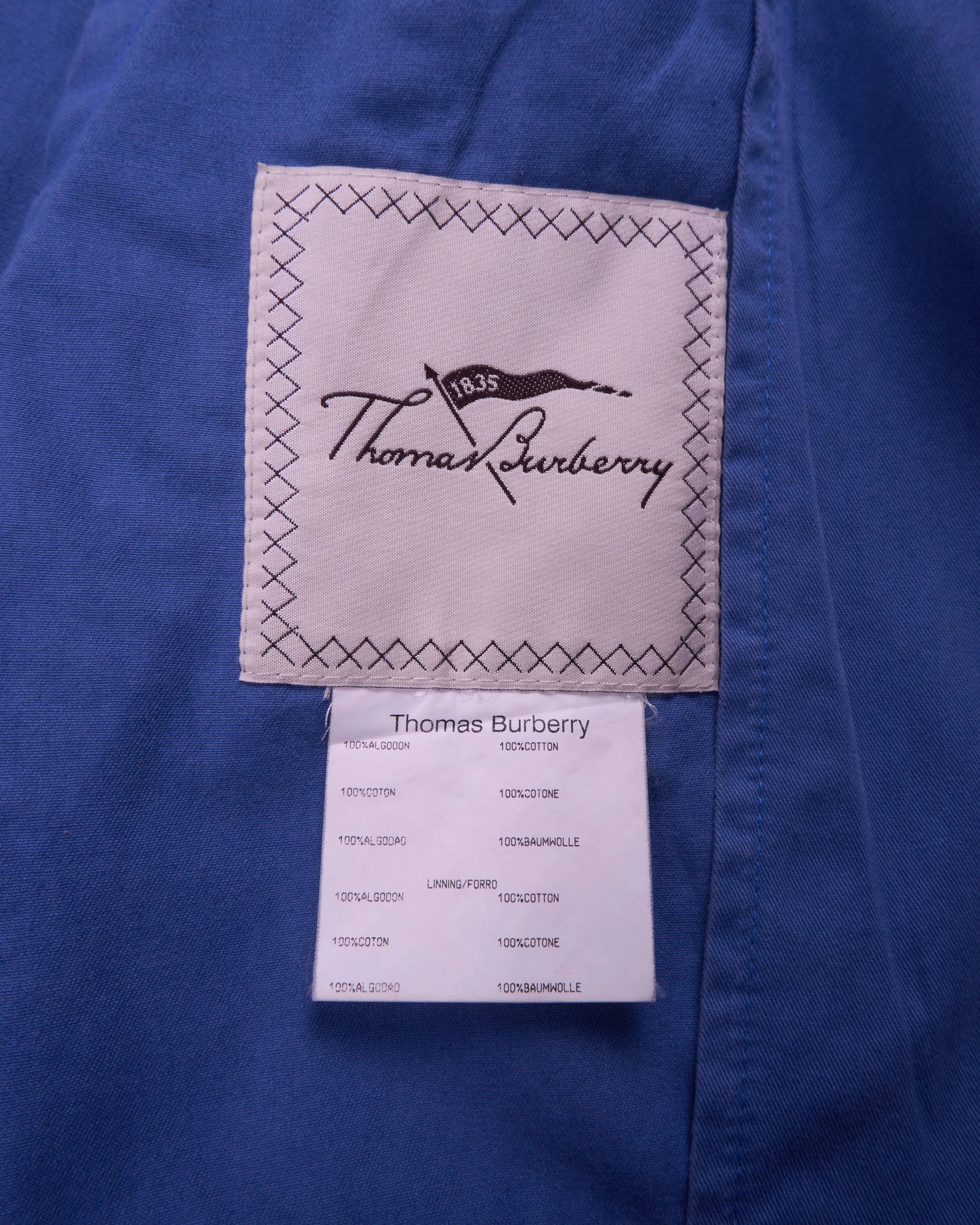 Burberry Blue Jacket - L
