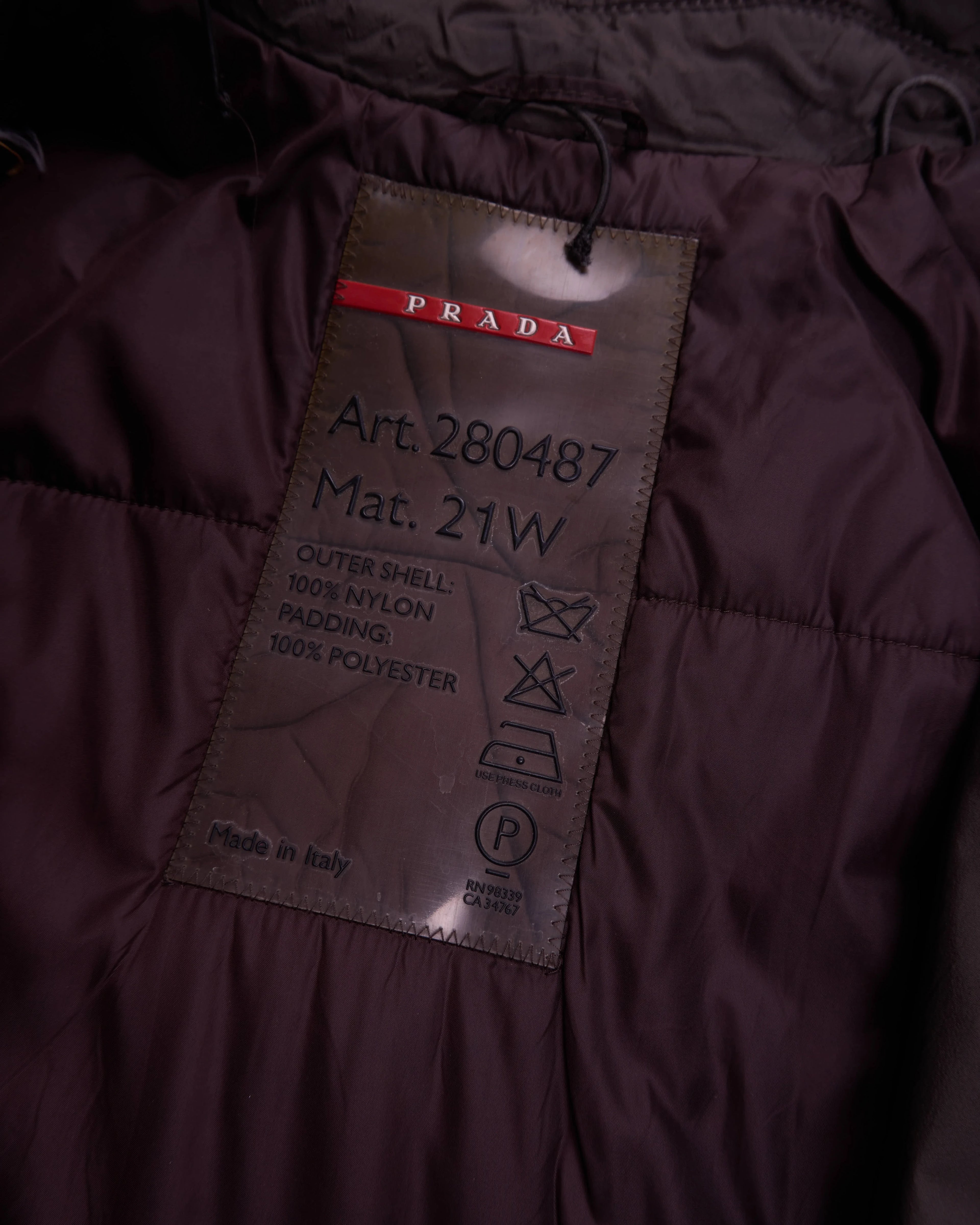 Prada Brown Trenchcoat - L