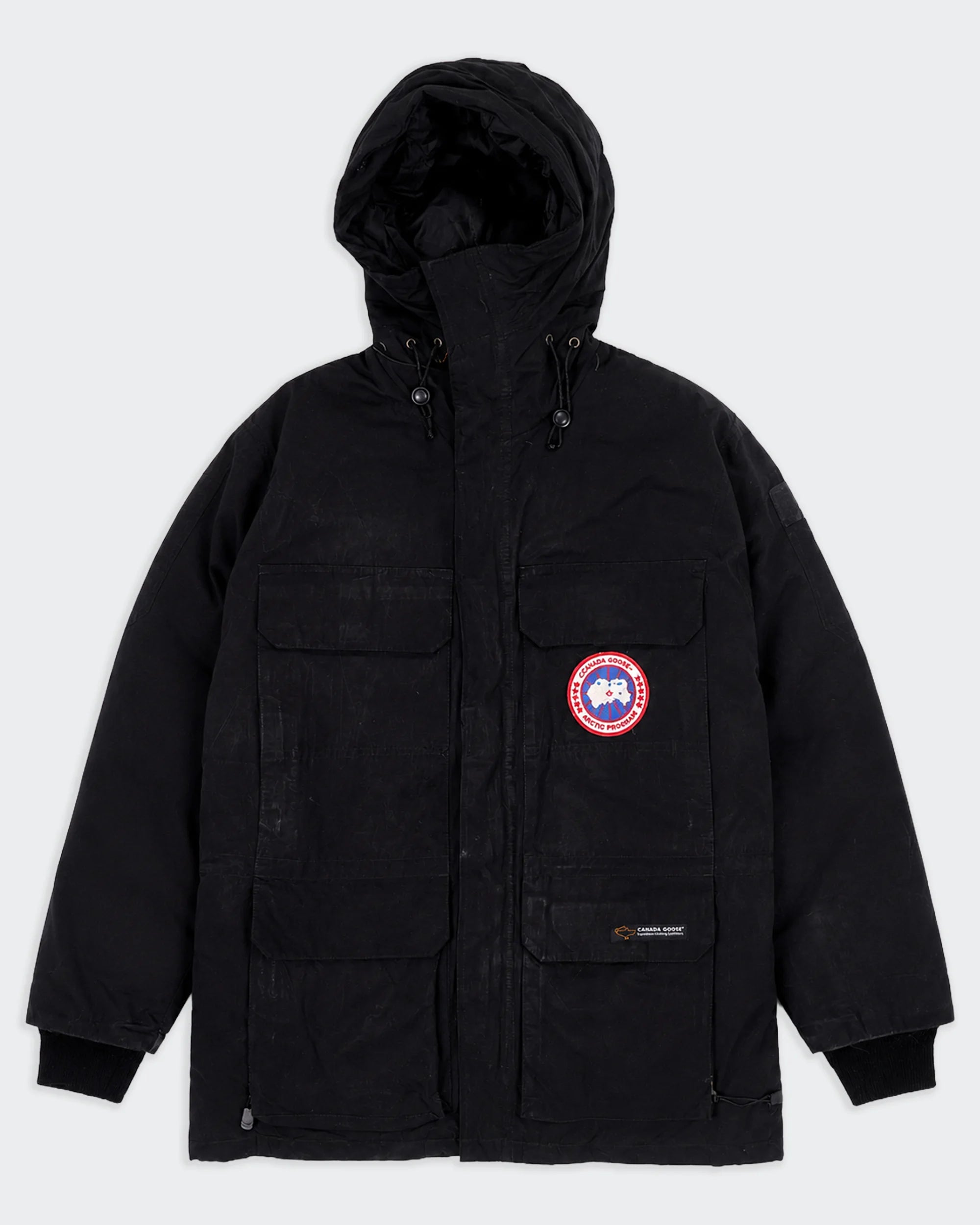 Canada Goose Black Parka Coat - L