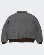 Carhartt Grey Santa Fe Bomber Jacket - XL