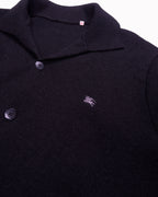 Burberry Black Button Cardigan -
