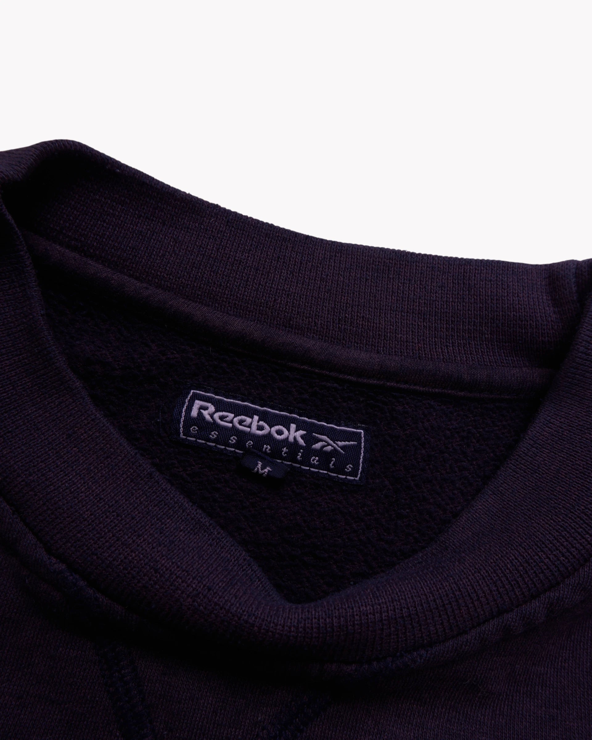 Reebok Black Crewneck Jumper - M