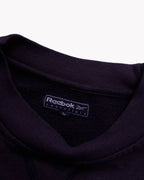 Reebok Black Crewneck Jumper - M
