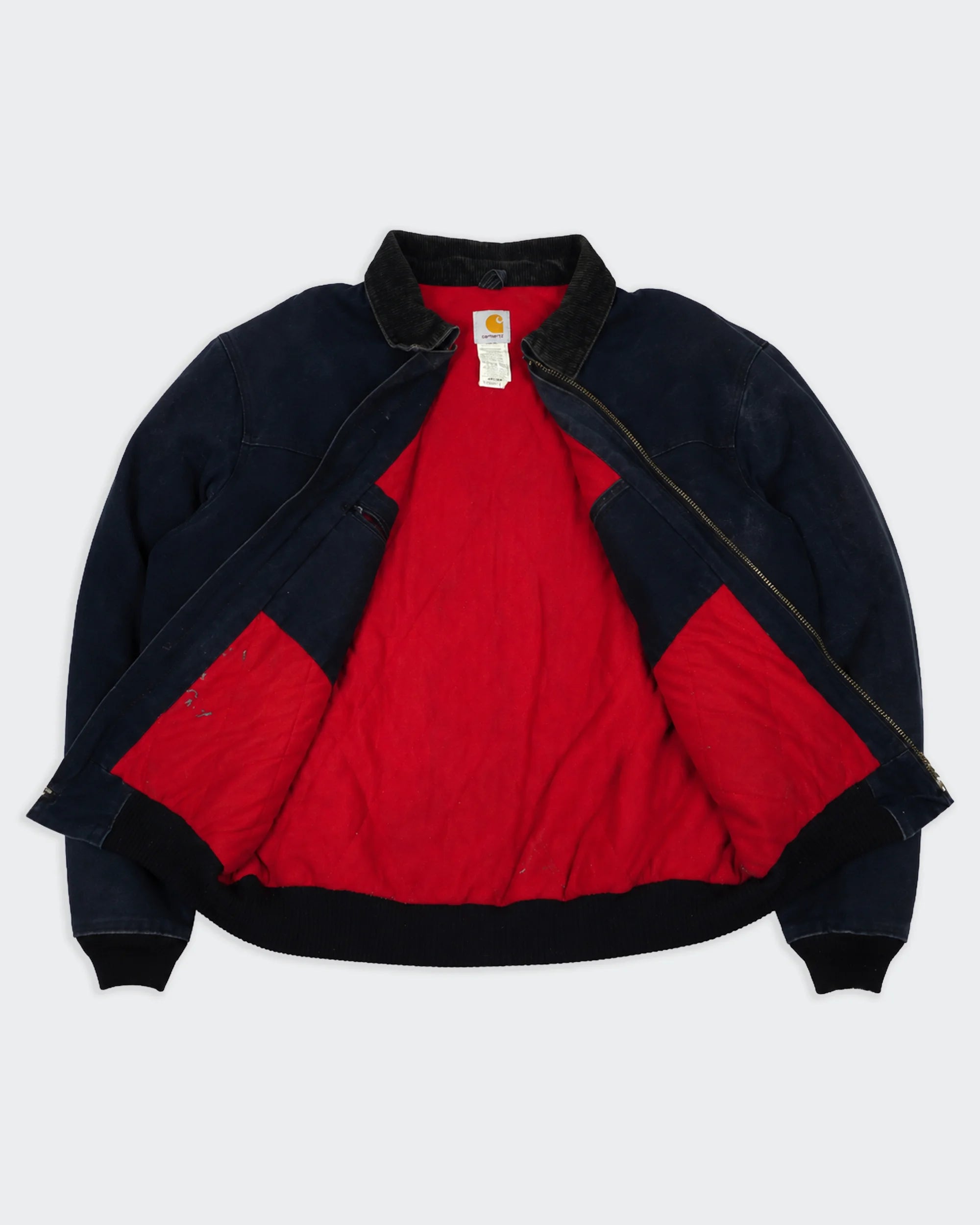 Carhartt Navy Santa Fe Bomberjack XL Katoen
